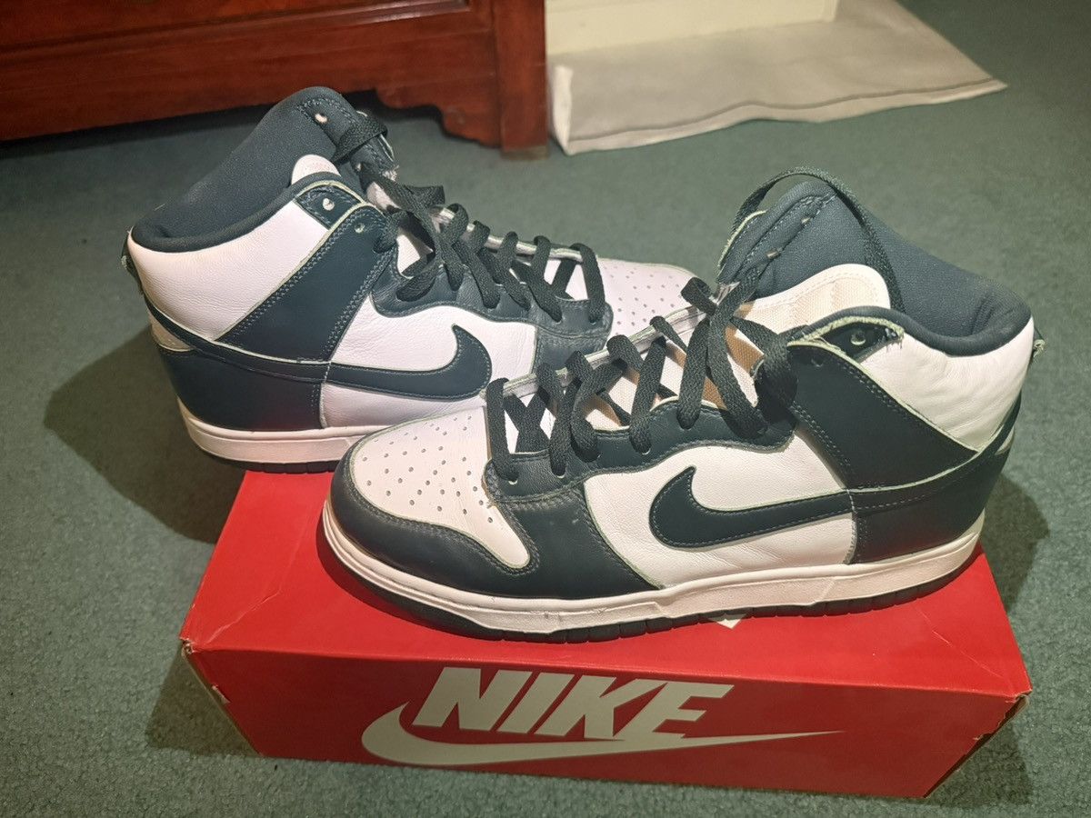 Nike Nike Dunk High Michigan State Spartan Green Size US 10 / EU 43 - 1 Thumbnail