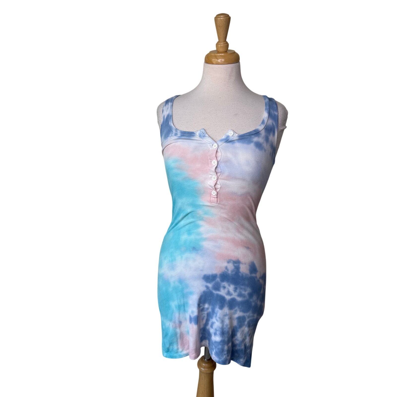 Other MICHAEL LAUREN Runner Dress Color: Galaxy Wash Tie Dye XS Size XS / US 0-2 / IT 36-38 - 1 Thumbnail