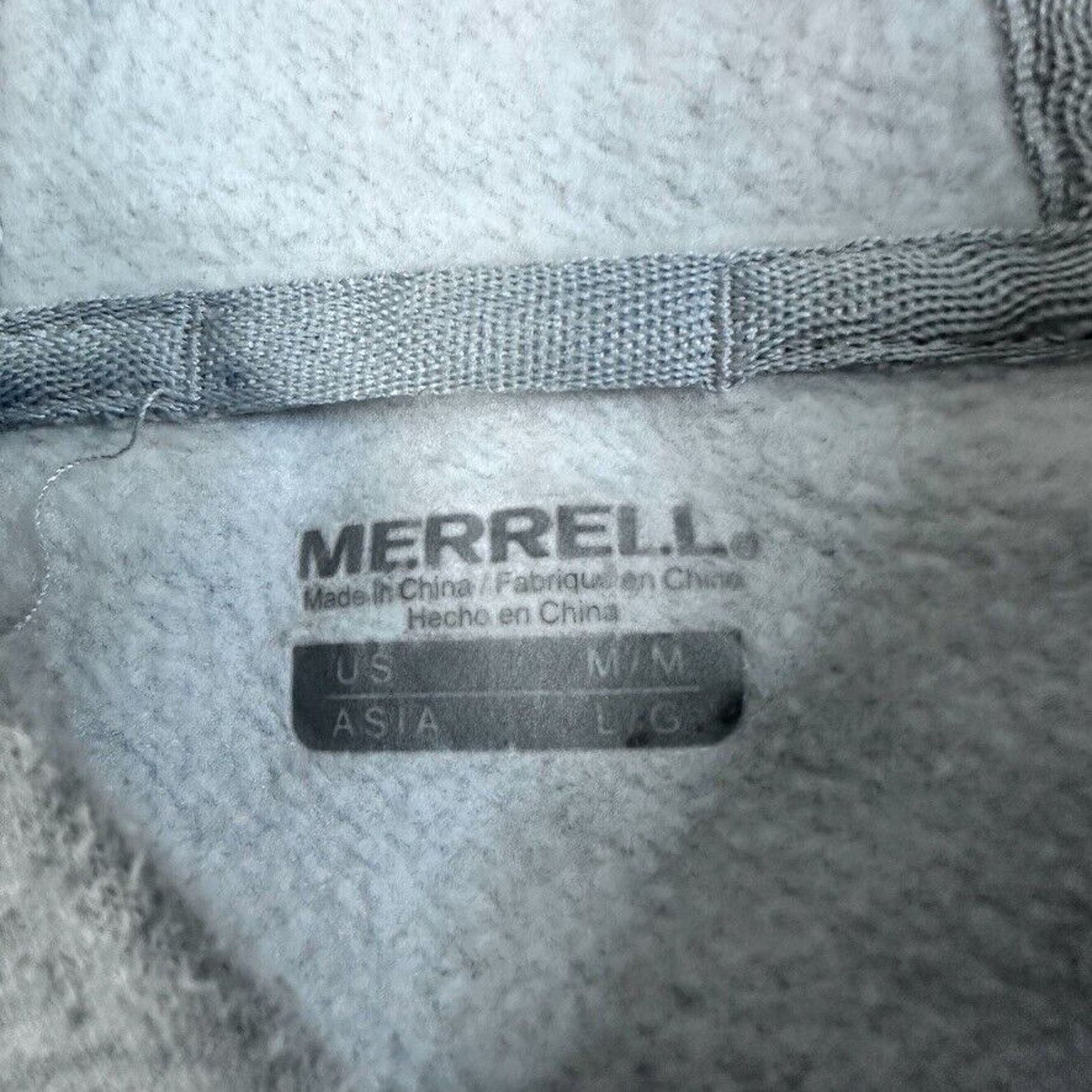 Merrell Merrell Hoodie Mens Sz Boot Medium Hood Sweatshirt Gray Size US M / EU 48-50 / 2 - 6 Thumbnail