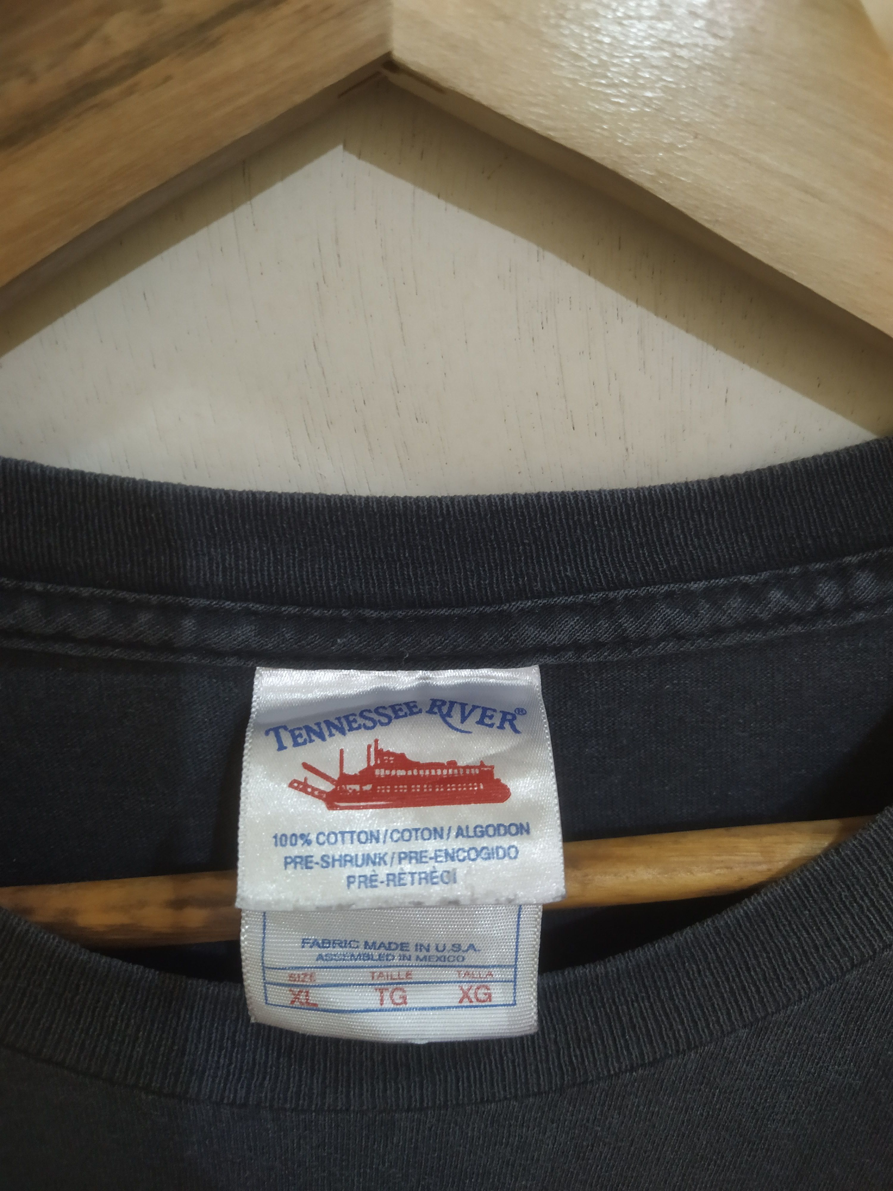 Vintage Tennessee River Tag Rod Stewart Tour 2004 Size US XL / EU 56 / 4 - 5 Thumbnail