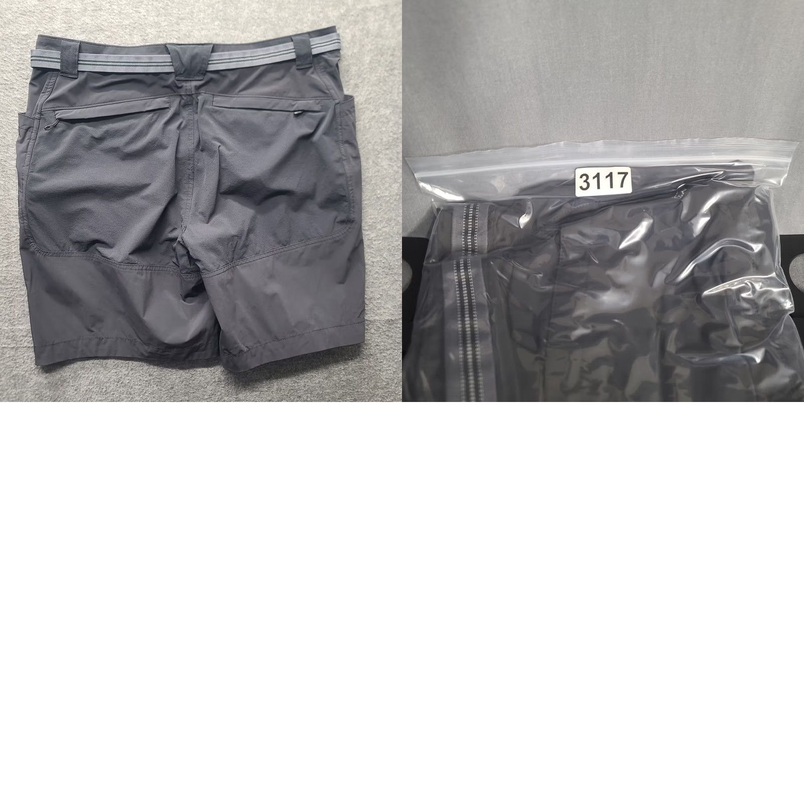 Vintage Duluth Alaskan Hardgear Cargo Shorts Mens 36 Regular Belted Pockets Quick Dry Stretch Nylon Spandex Gray Outdoor Size US 36 / EU 52 - 8 Thumbnail