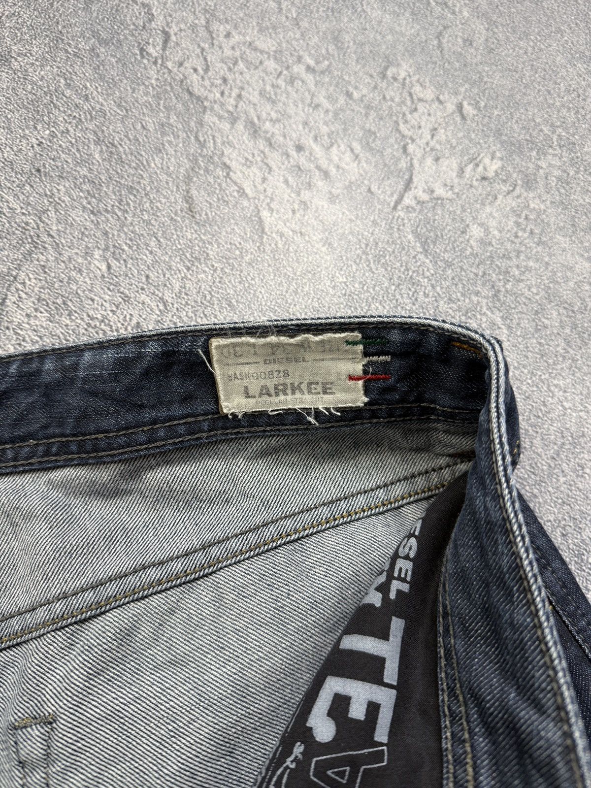 Diesel Vintage Diesel Opium Jeans Size 34 Baggy Crazy 00s USA Size US 34 / EU 50 - 12 Thumbnail