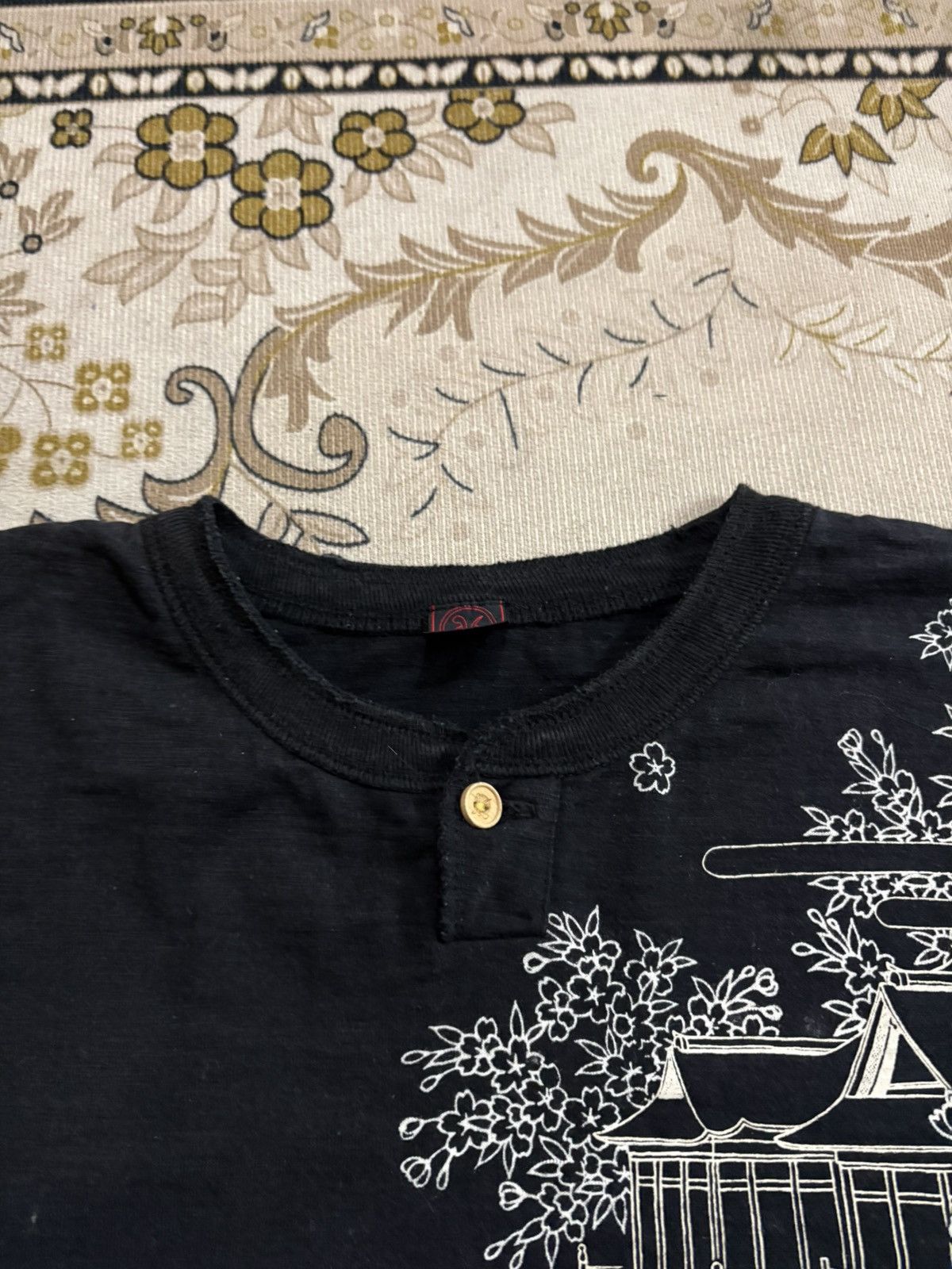Japanese Brand Vintage Japanese Brand Sukajan Full Print Tee Size US L / EU 52-54 / 3 - 8 Thumbnail