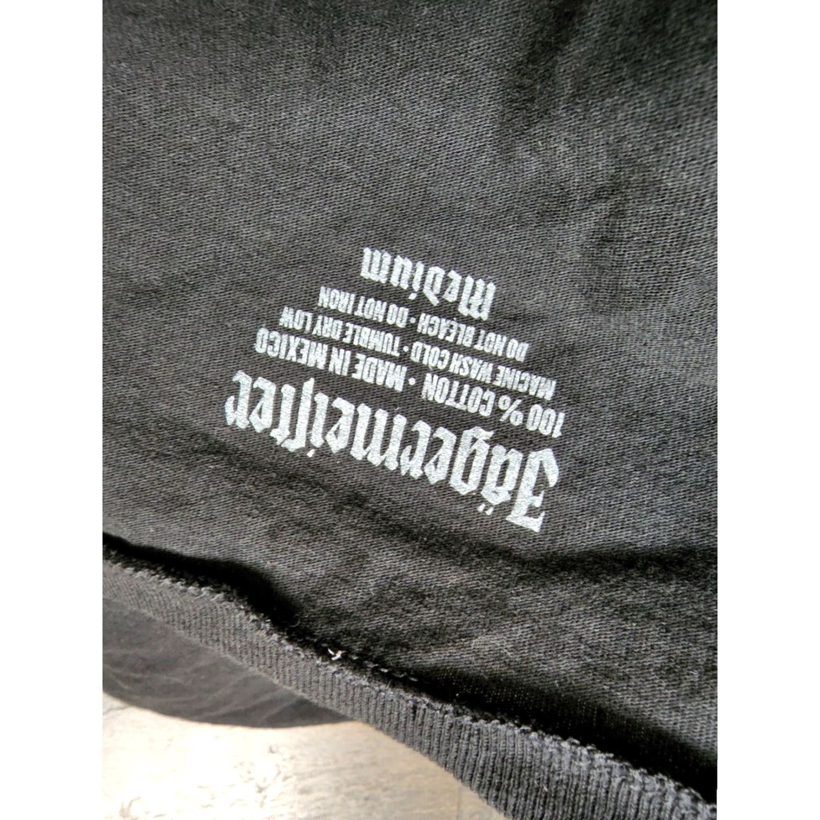 Logo 7 Vintage Jagermeister Gold Logo V-Neck T-Shirt Women M Black Casual Size M / US 6-8 / IT 42-44 - 4 Thumbnail