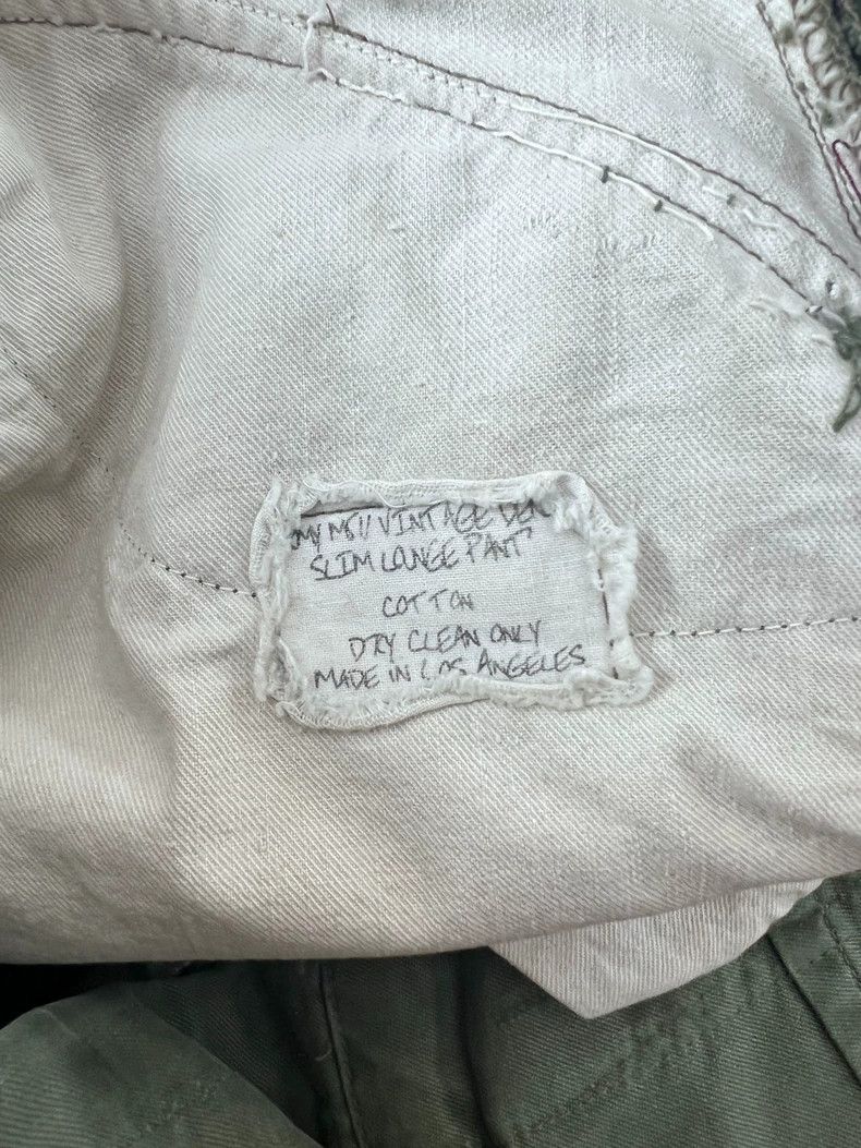 Greg Lauren greg lauren size 3 50/50 spliced work pants 2505-Nextarrow Size US 36 / EU 52 - 4 Thumbnail