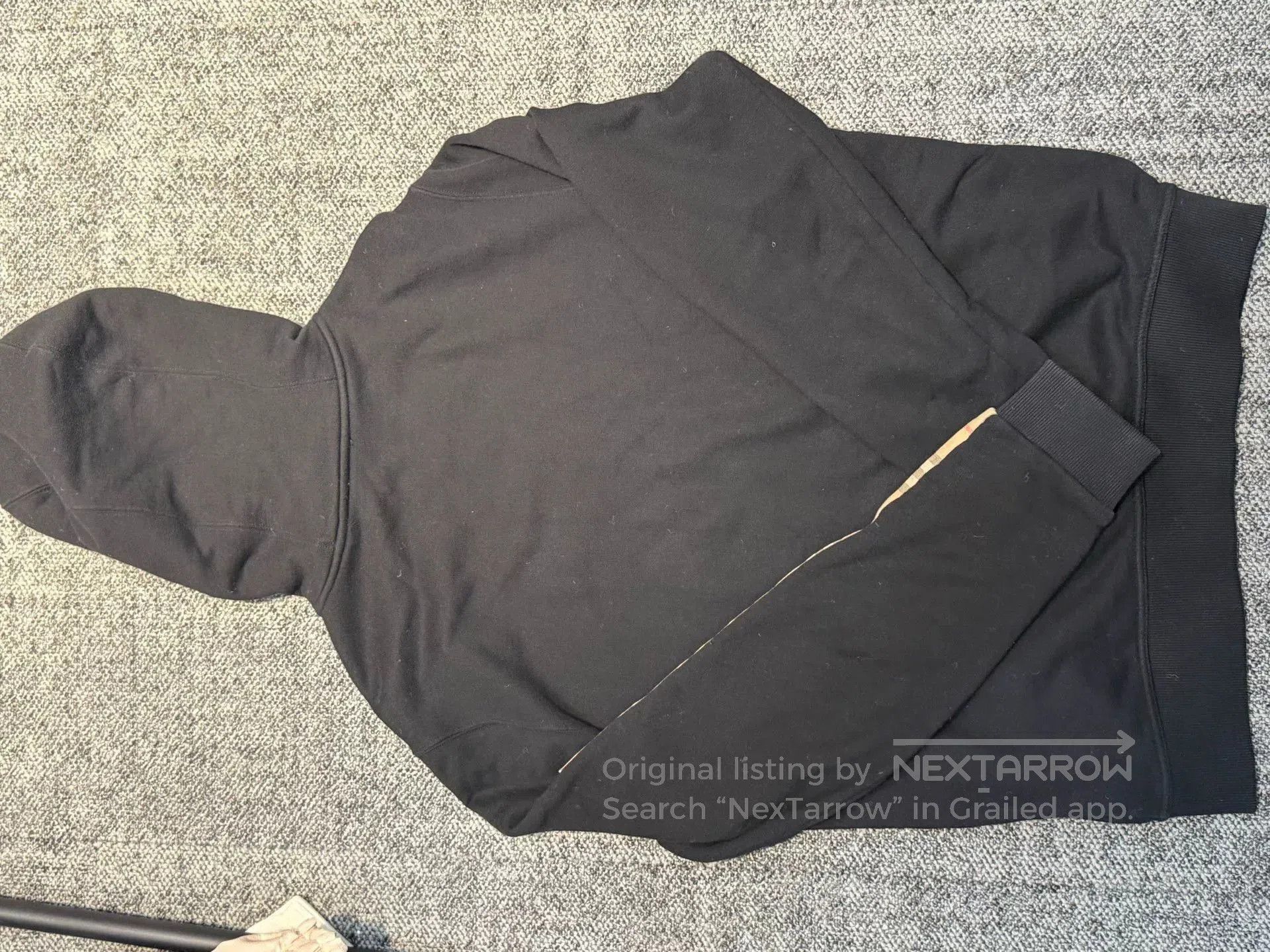 Burberry Burberry Black Hooded Coat L. Size US L / EU 52-54 / 3 - 4 Thumbnail