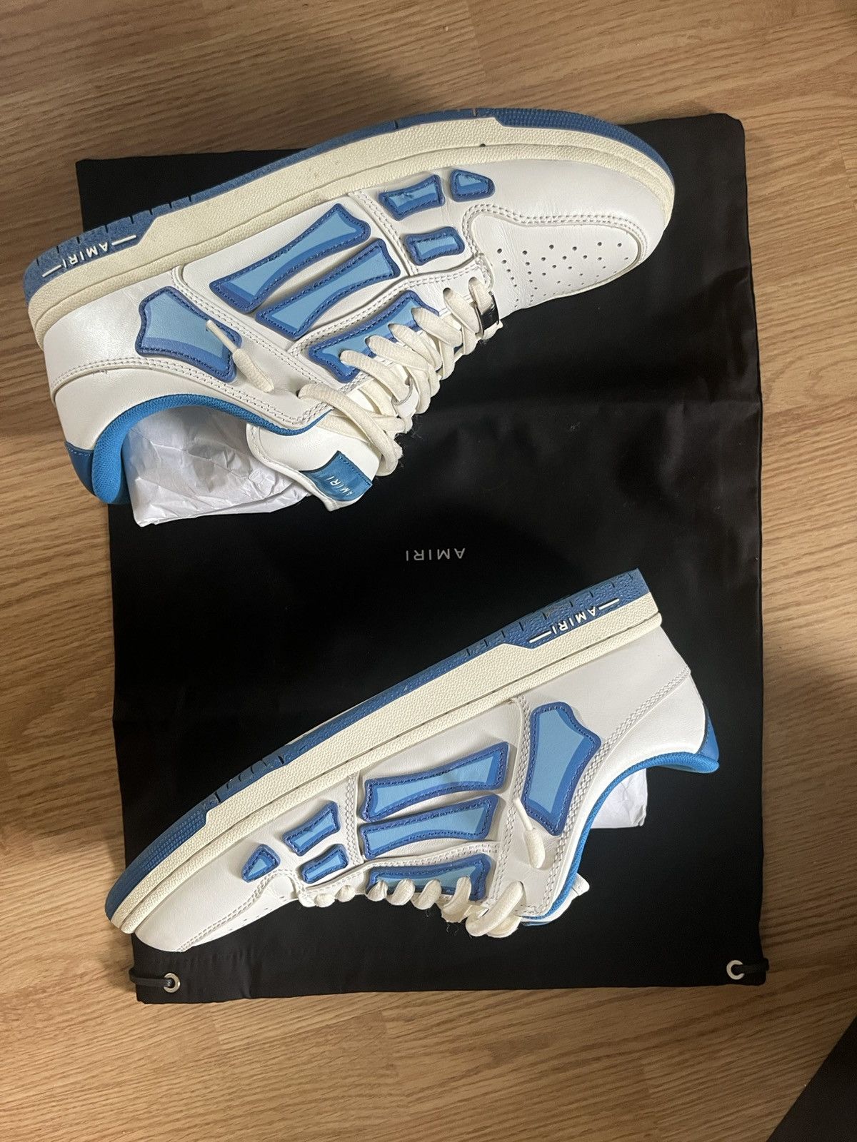 Amiri Amiri skel low top Size US 10 / EU 43 - 4 Thumbnail