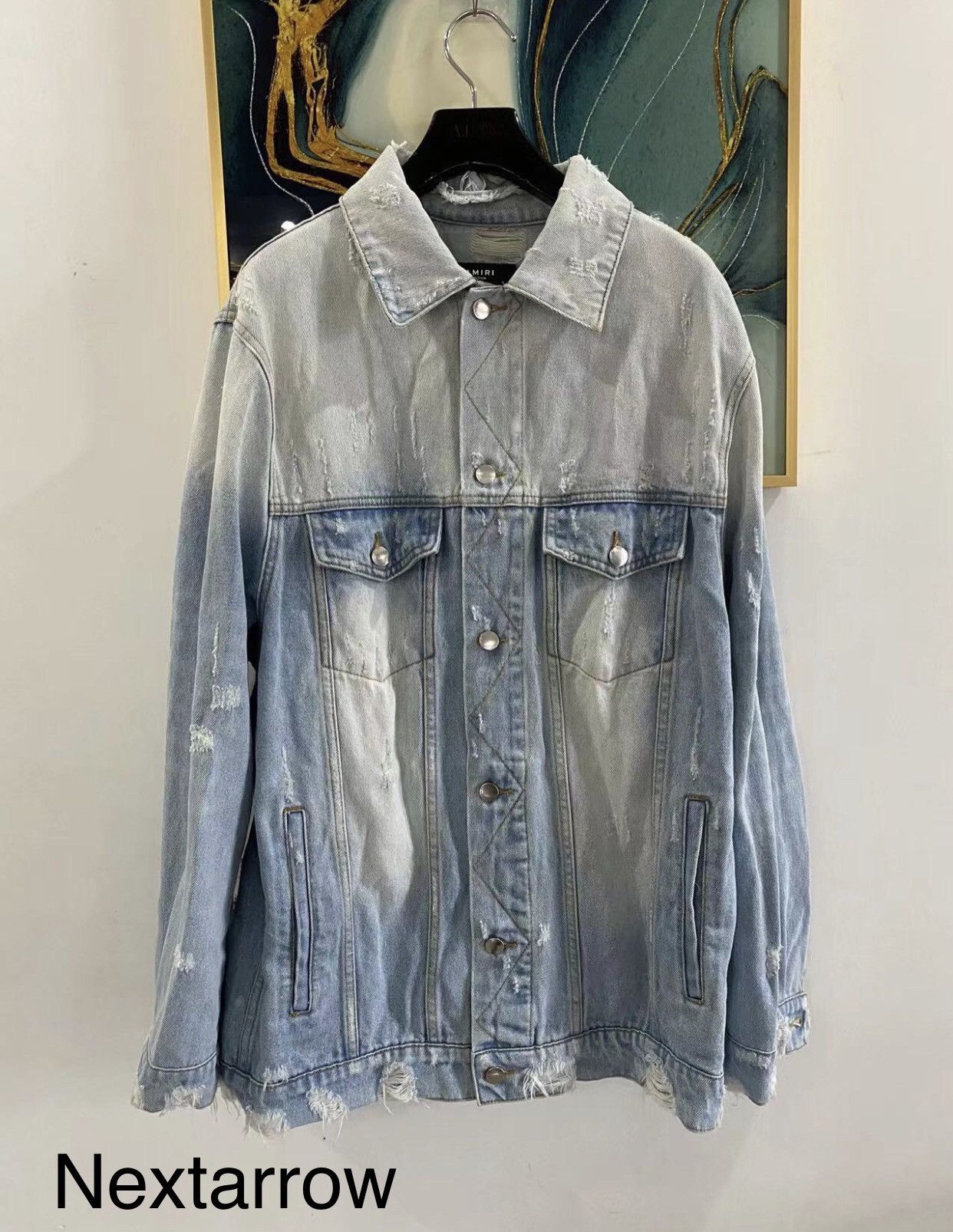 Amiri Amiri denim jacket 2412-Nextarrow Size US M / EU 48-50 / 2 - 1 Thumbnail