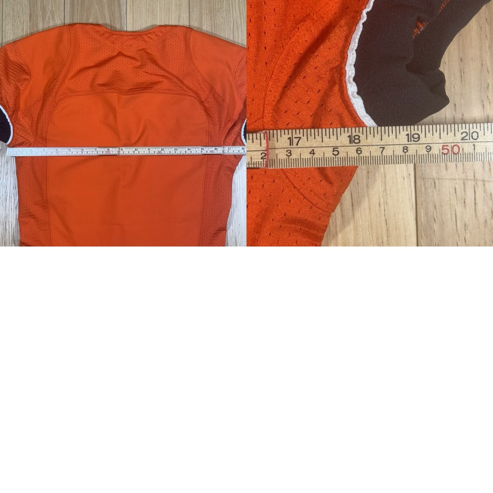 Nike Nike Oregon State Beavers Football Jersey Team Issue Game Cut Men 42 White Jersey Mens 36 Small USA Made Size US XL / EU 56 / 4 - 8 Thumbnail
