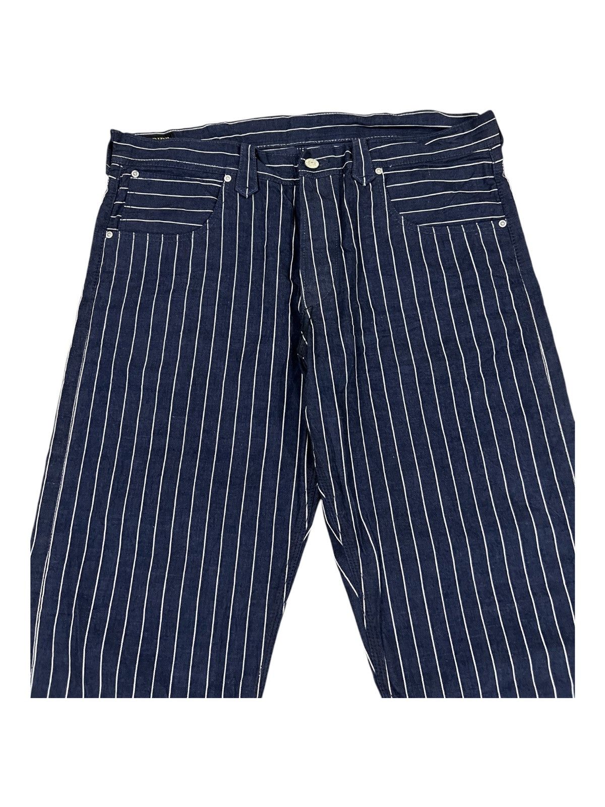Samurai Jeans RARE Union Made Indigo Wabash Motorcyclist Biker Jean Denim Size US 36 / EU 52 - 5 Thumbnail