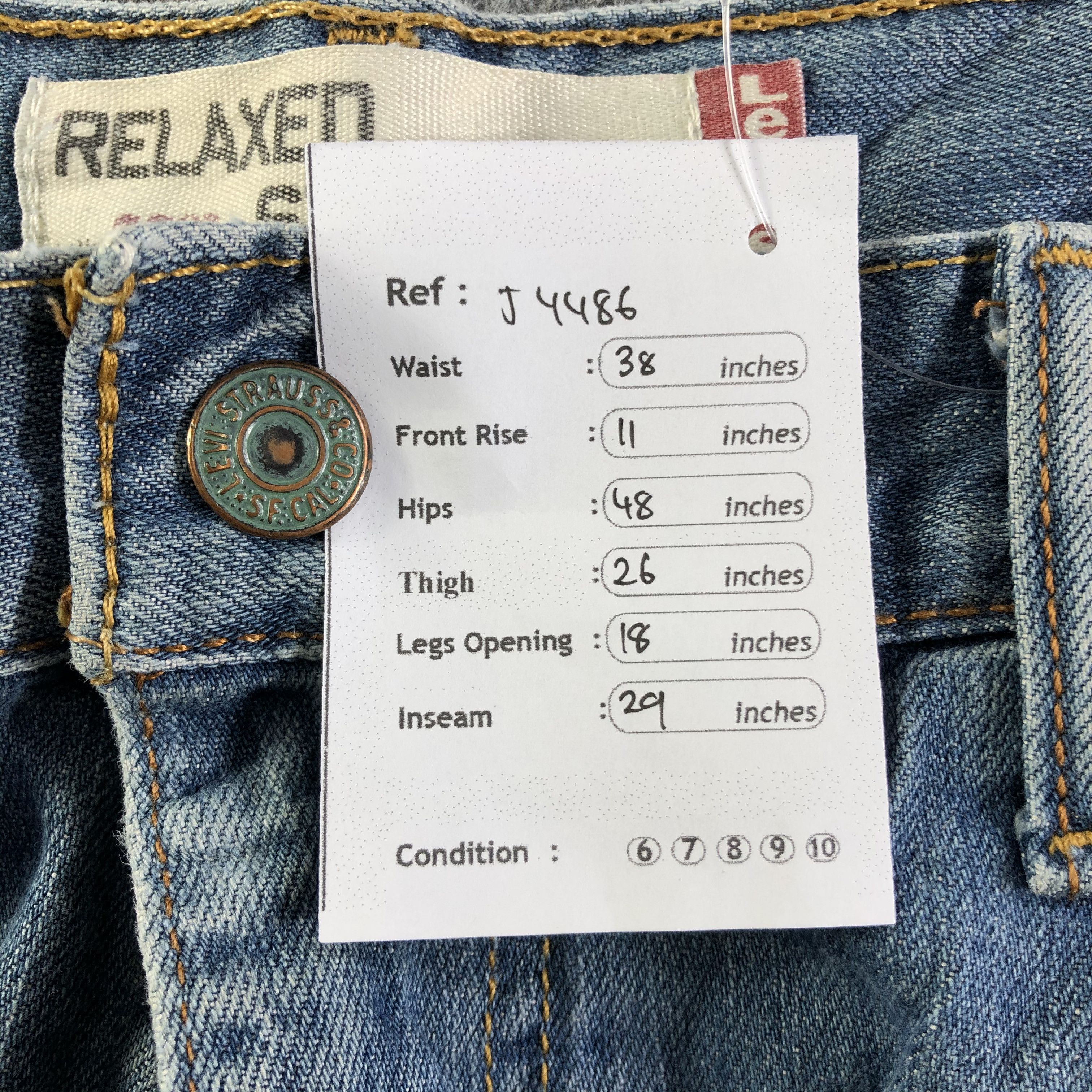 Levi's Vintage Levis 559 Jeans-J4486 Size US 38 / EU 54 - 13 Thumbnail