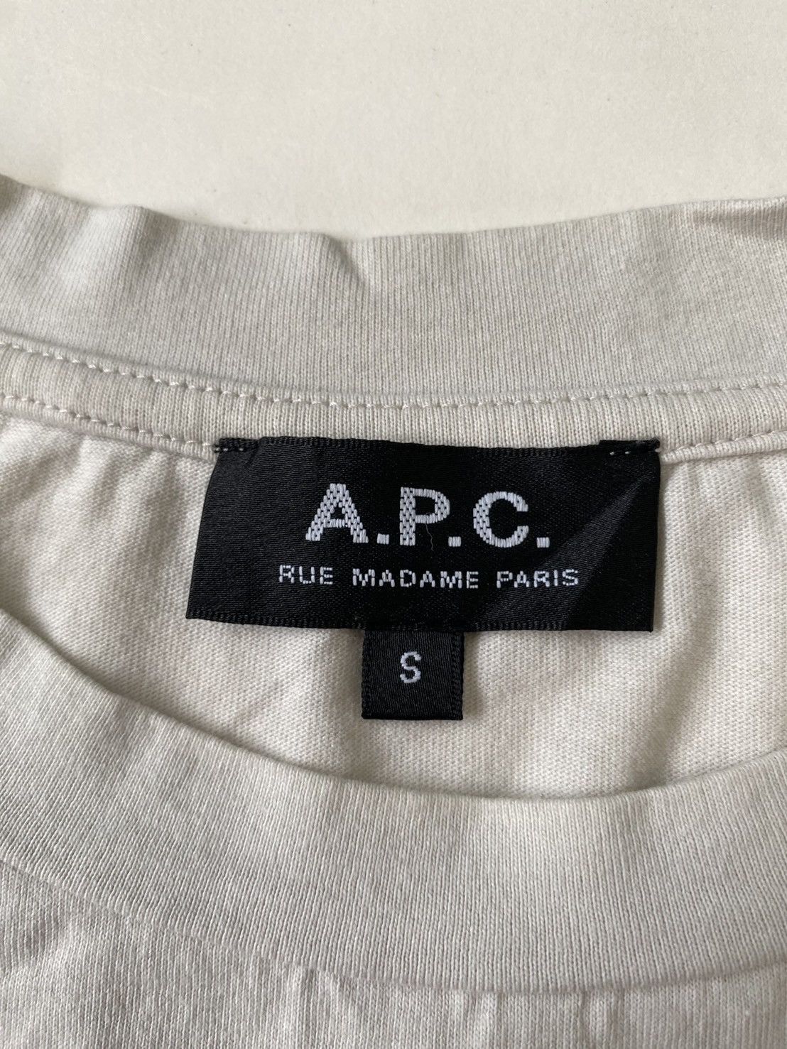 A.P.C. A.P.C. Pocket Tee Size US S / EU 44-46 / 1 - 2 Thumbnail