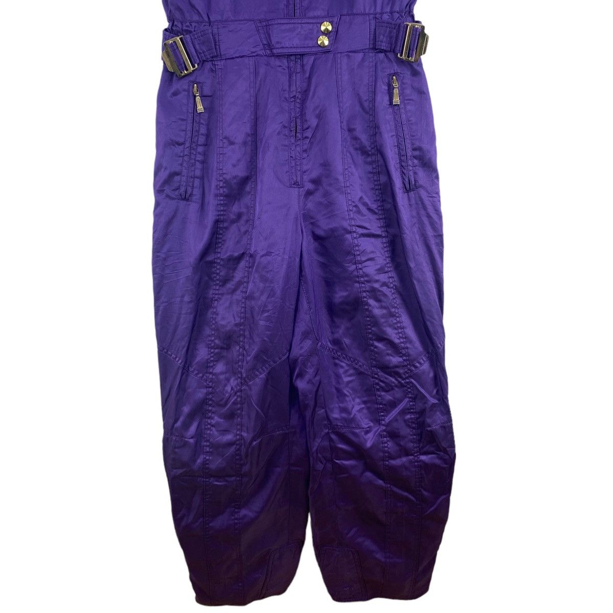 Ellesse × Goldwin ELLESSE ITALY By GOLDWIN Ski Multi Pockets Sleeveless Purple Size US 26 / EU 42 - 3 Thumbnail