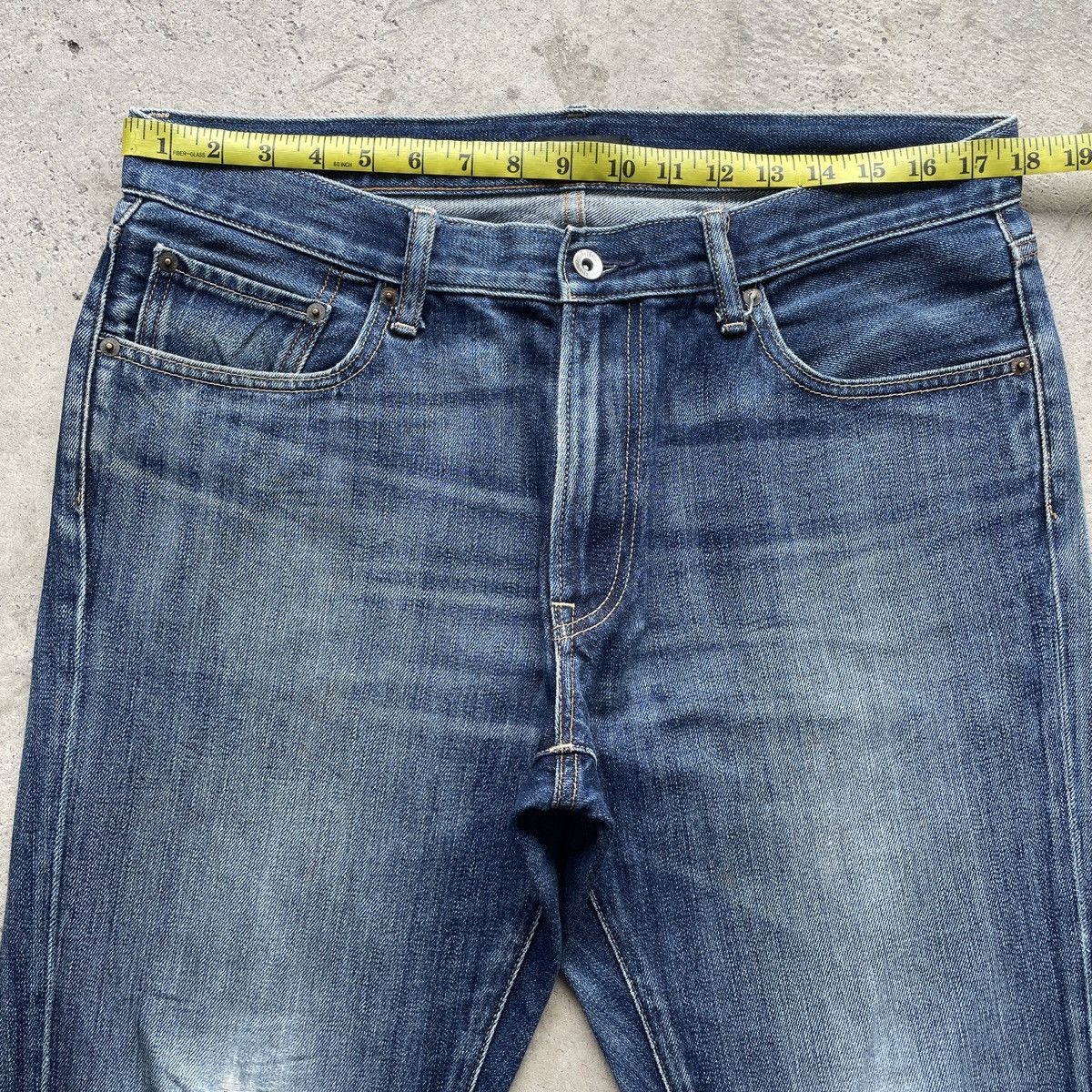 Japanese Brand W36 Vintage Japanese Distressed Jeans Faded Denim Pants Size US 36 / EU 52 - 5 Thumbnail