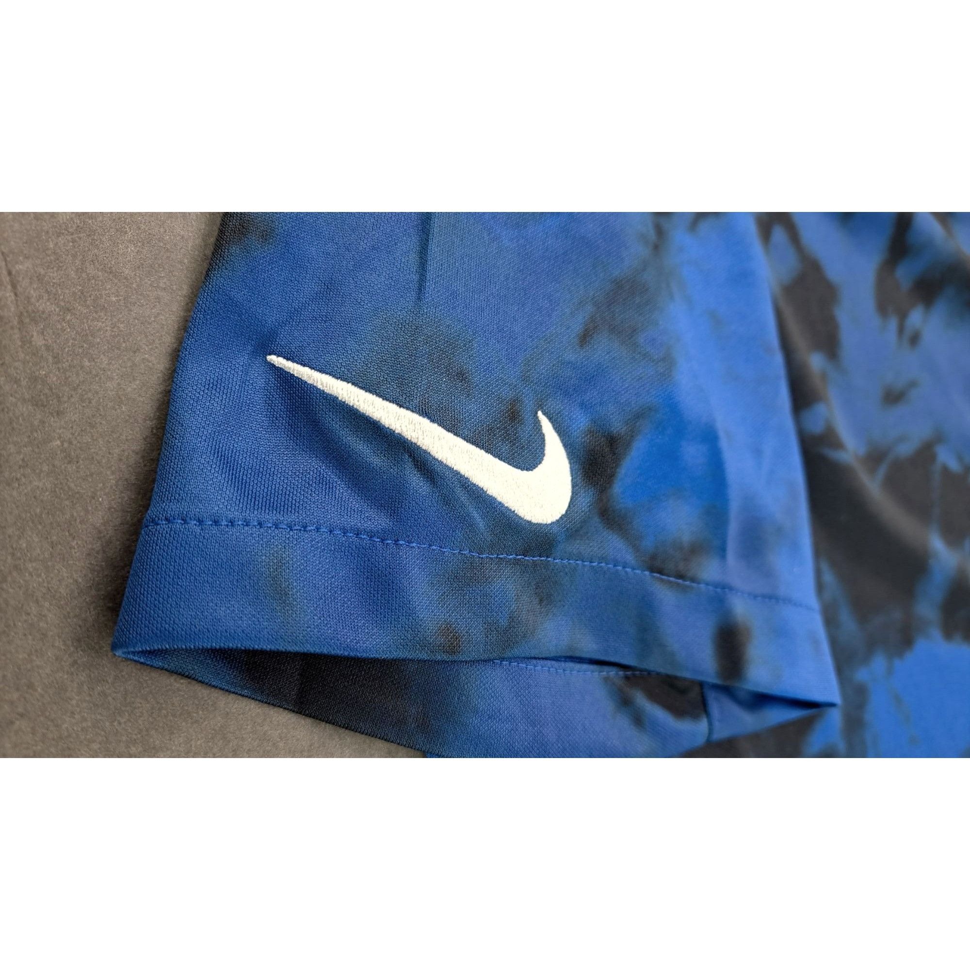 Nike Nike USA Soccer Jersey Blue Black Tie-Dye Slim Fit Dri-Fit Size L / US 10 / IT 46 - 8 Thumbnail