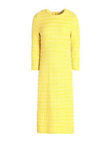 o1mt1gz0424 Back-to-Front Short Dress in Yellow