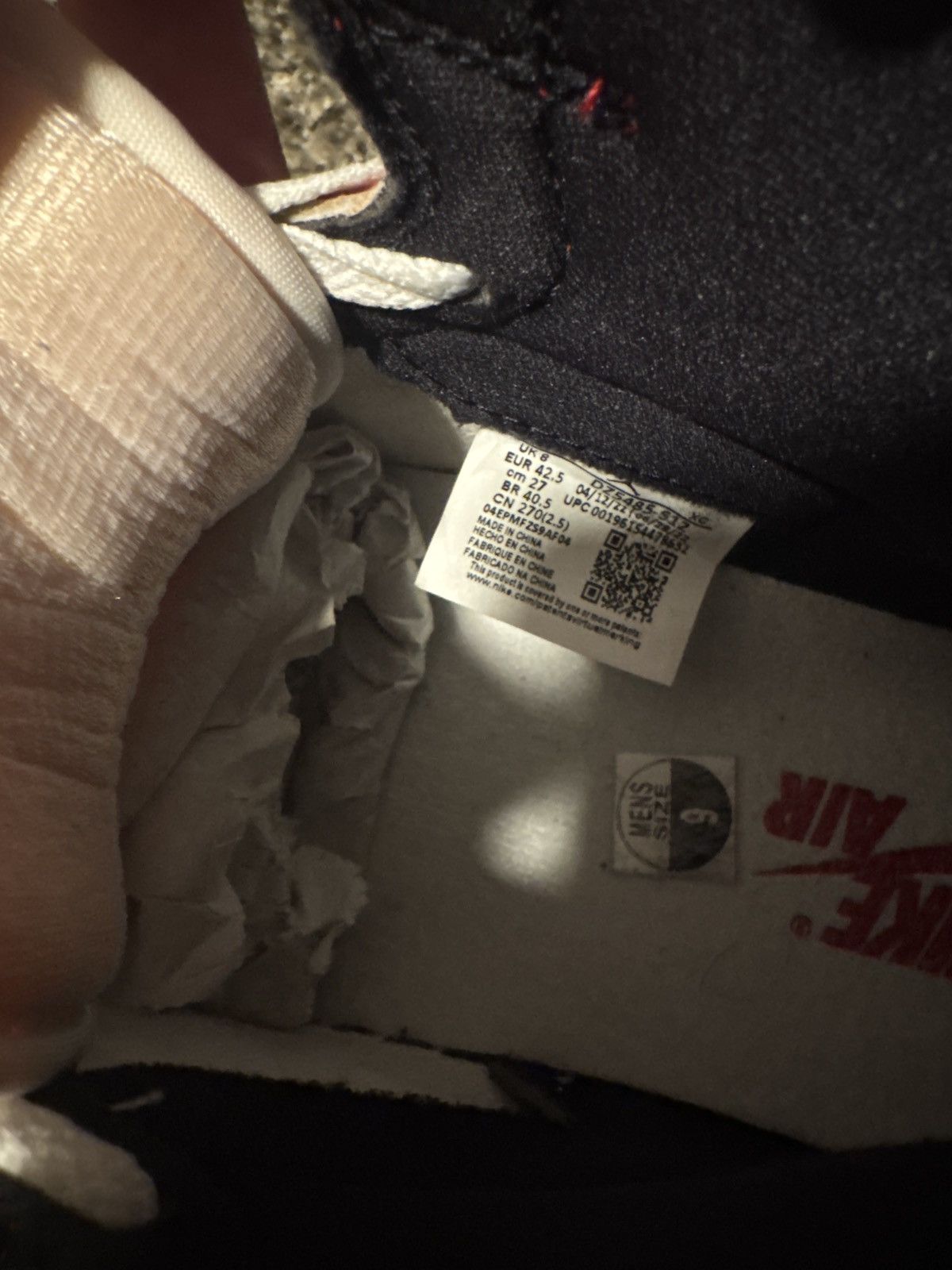 Jordan Brand Jordan 1 Lost and Found Size US 9 / EU 42 - 6 Thumbnail