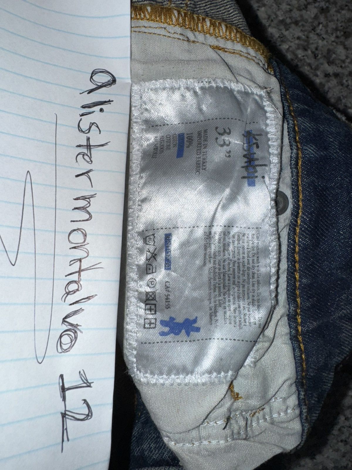 Ksubi Ksubi Baggy Jeans Size US 33 - 7 Thumbnail