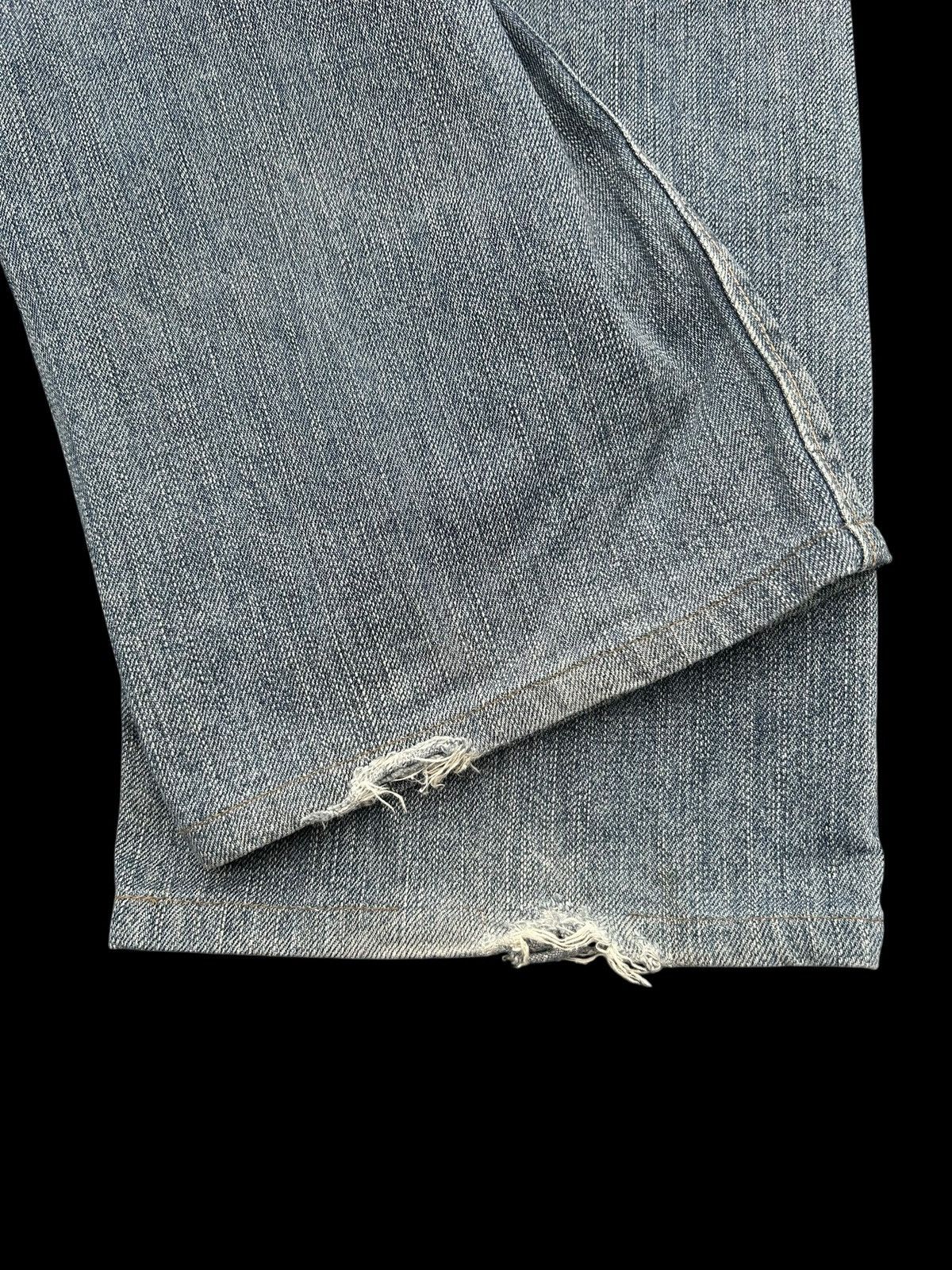 Japanese Brand × Kapital × Vintage Edwin Selvedge Distressed Japanese Denim Jeans Size US 34 / EU 50 - 13 Thumbnail