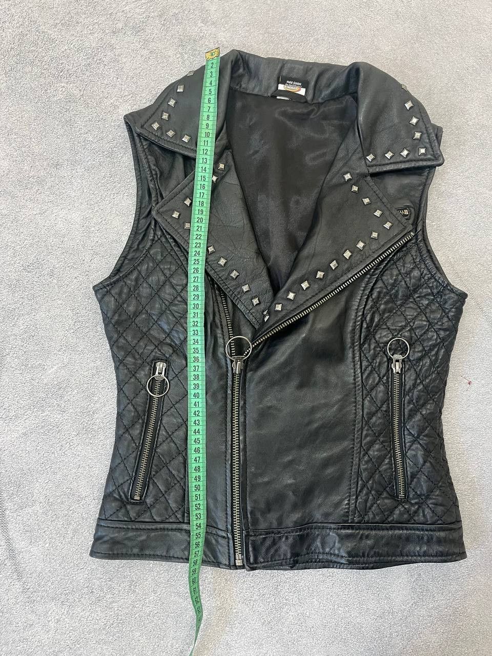 Japanese Brand Vintage Avant-Garde Biker Moto Style Leather Vests hype Size US S / EU 44-46 / 1 - 13 Thumbnail