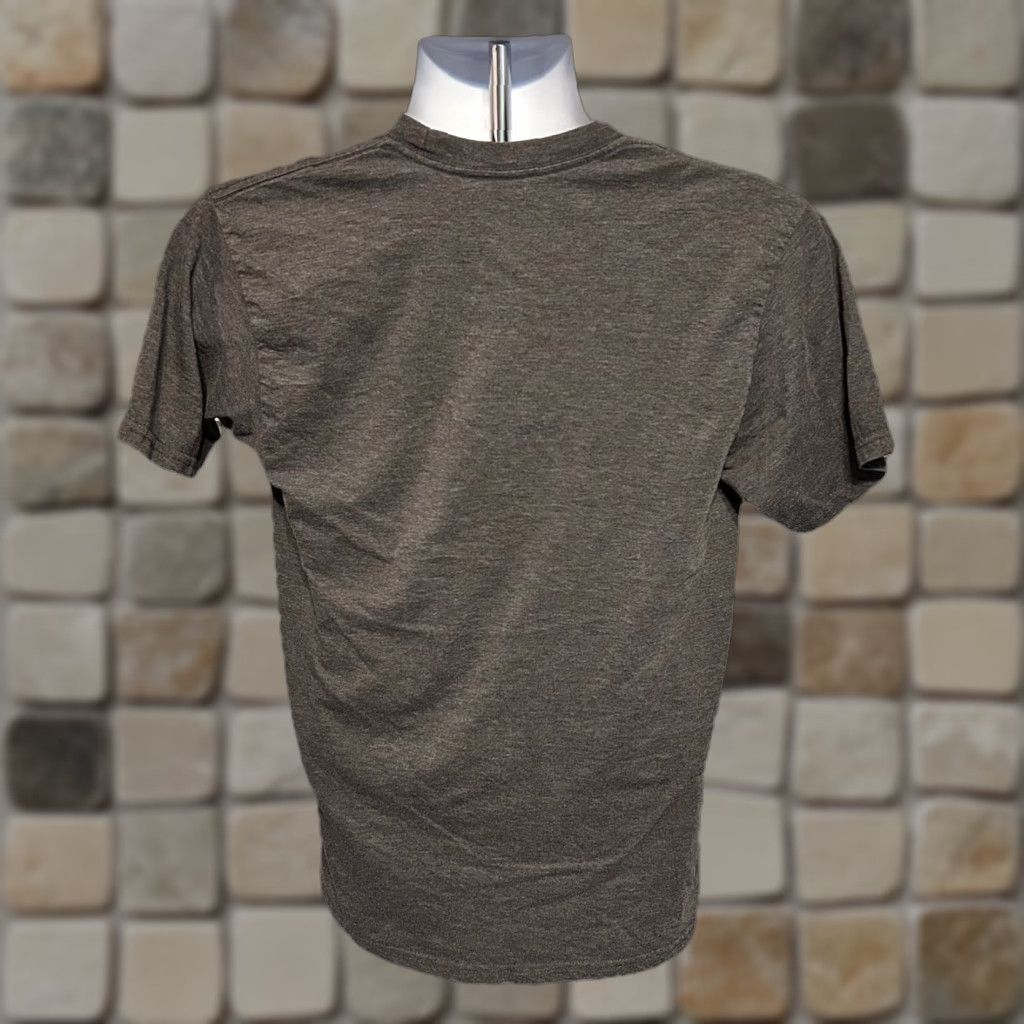 Lee Bruce Lee Fear Is For Others Shirt Mens Medium Dark Heather Gray Short Sleeve Size US M / EU 48-50 / 2 - 1 Thumbnail