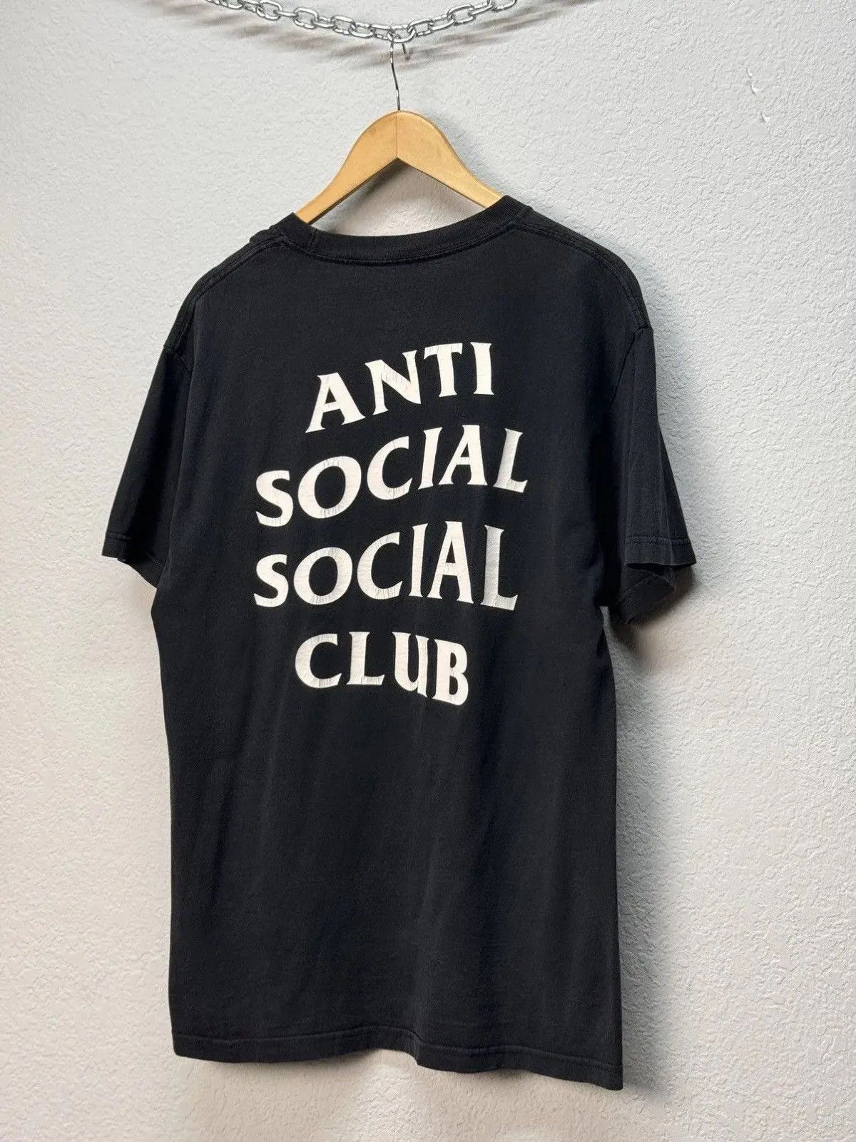 Anti Social Social Club × Japanese Brand Anti Social Social Club Tee White Vintage Y2K Size US M / EU 48-50 / 2 - 2 Thumbnail