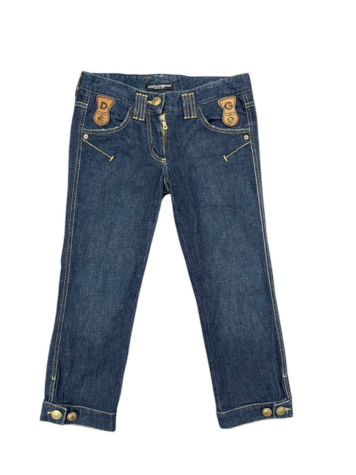 Designer × Dolce & Gabbana Dolce & Gabbana Capri Jeans Size 29" - 1 Thumbnail