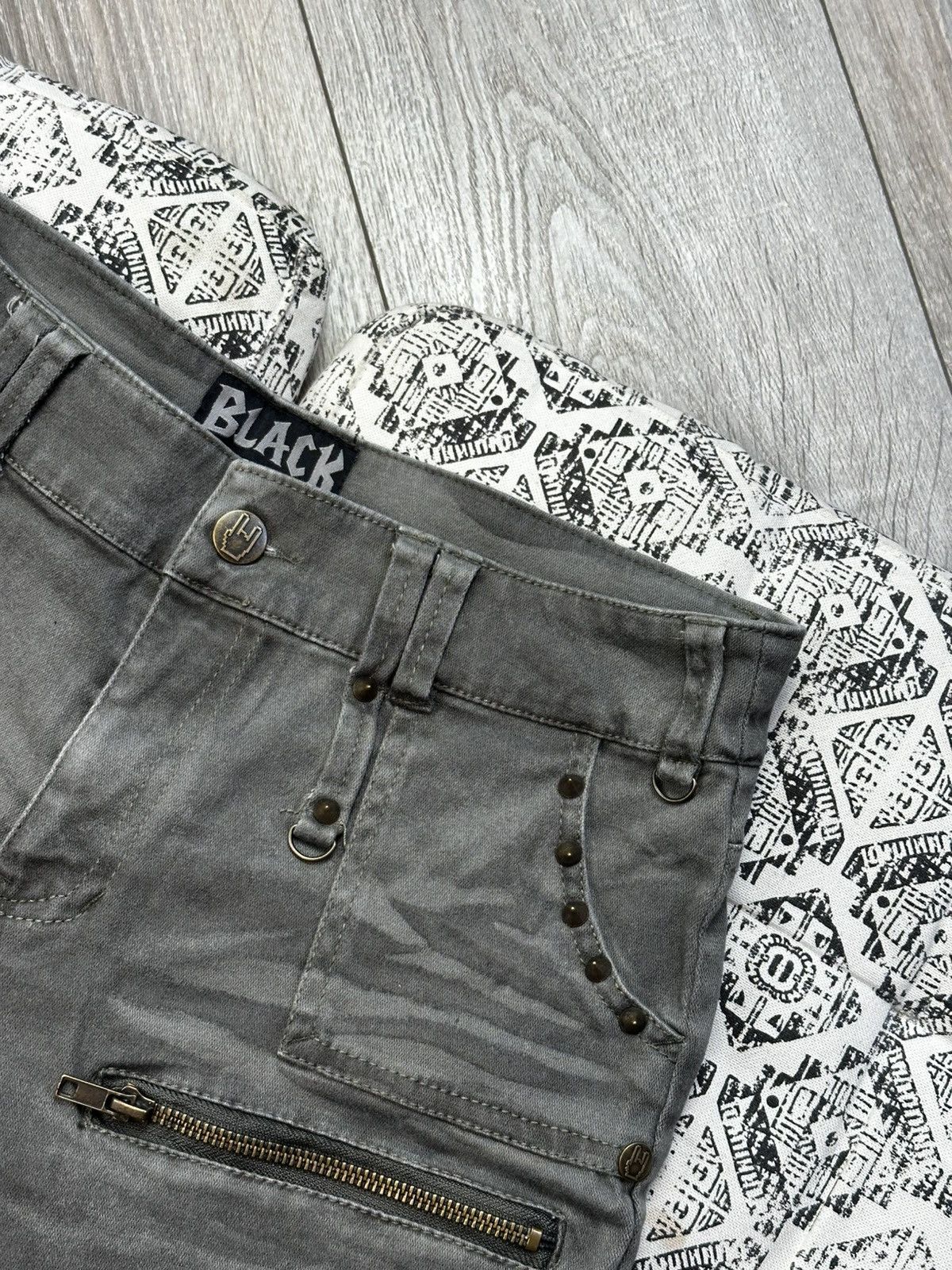 Other Designer Gothic Y2k Shorts Opium Metal Size 27" / US 4 / IT 40 - 5 Thumbnail