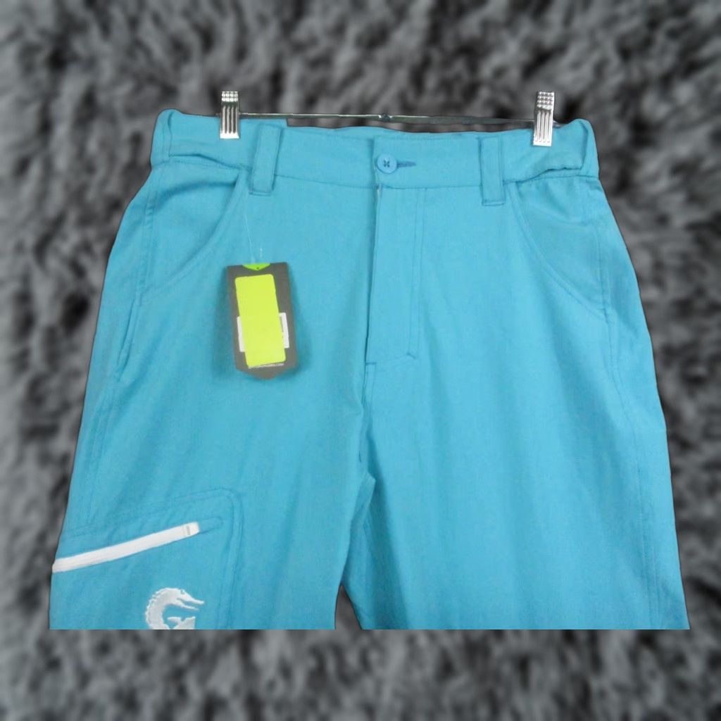 Vintage Gator Waders BRKLNE Performance Fishing Pants Small Light Blue New BRKLNE Series Size US 29 - 1 Thumbnail