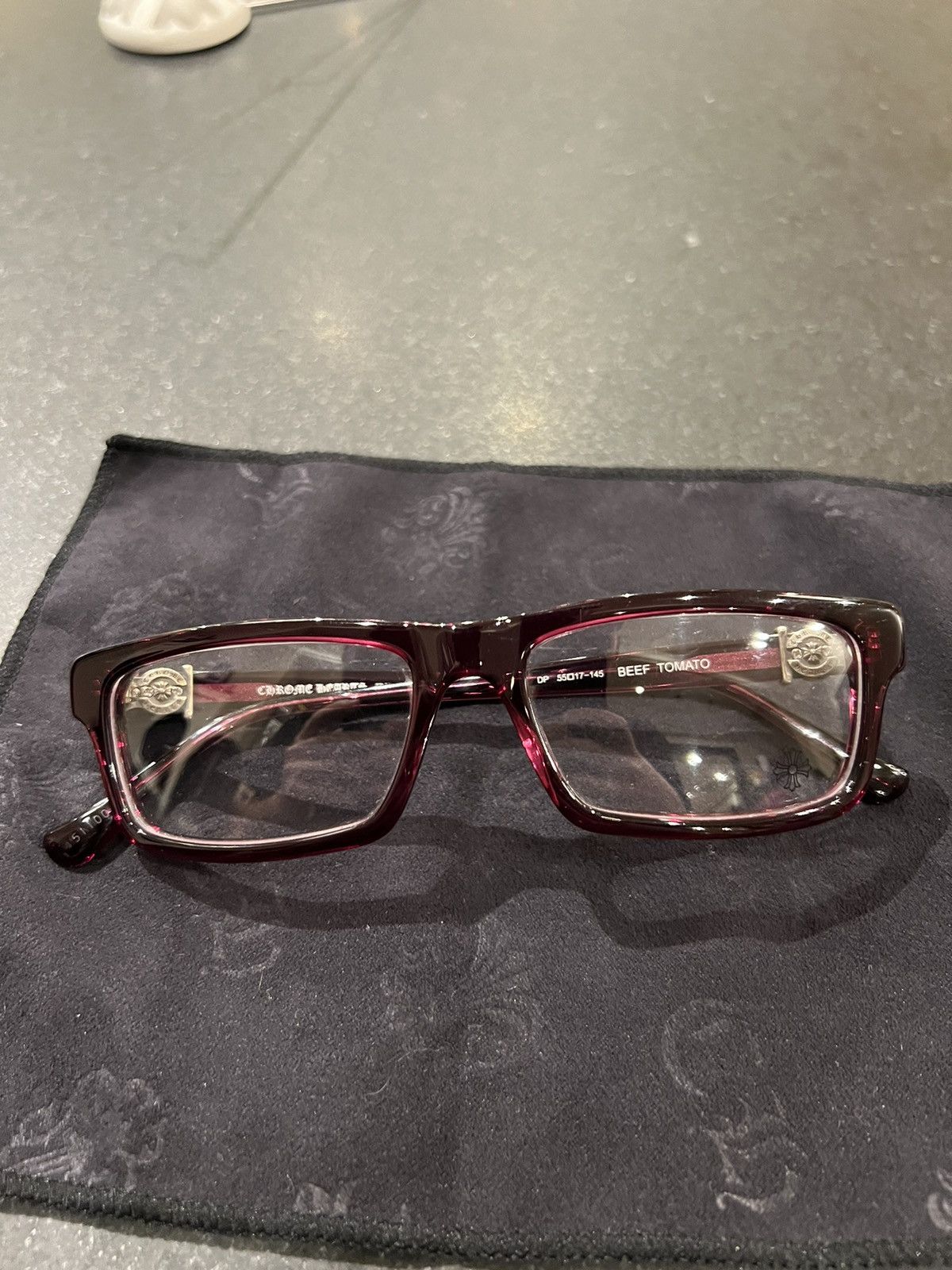 Chrome Hearts 'Beef Tomato' Optical Glasses