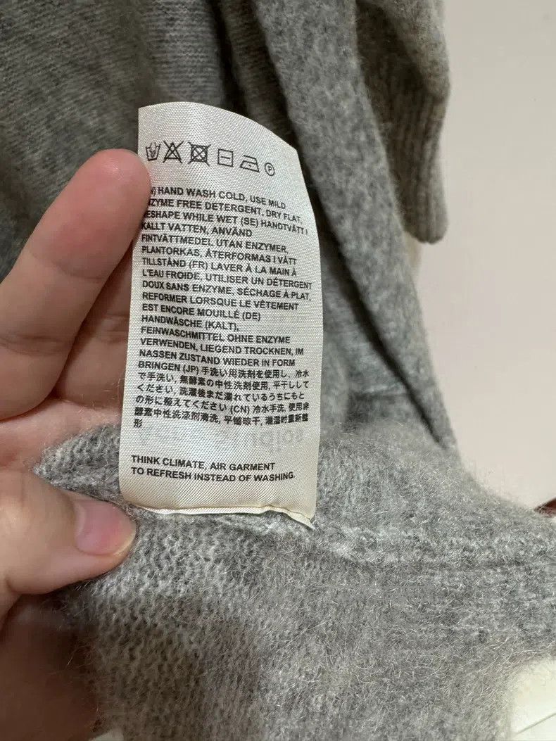 Acne Studios Acne Studios Long Mohair Knit Cardigan Size XXS / US 00 / IT 34 - 4 Thumbnail