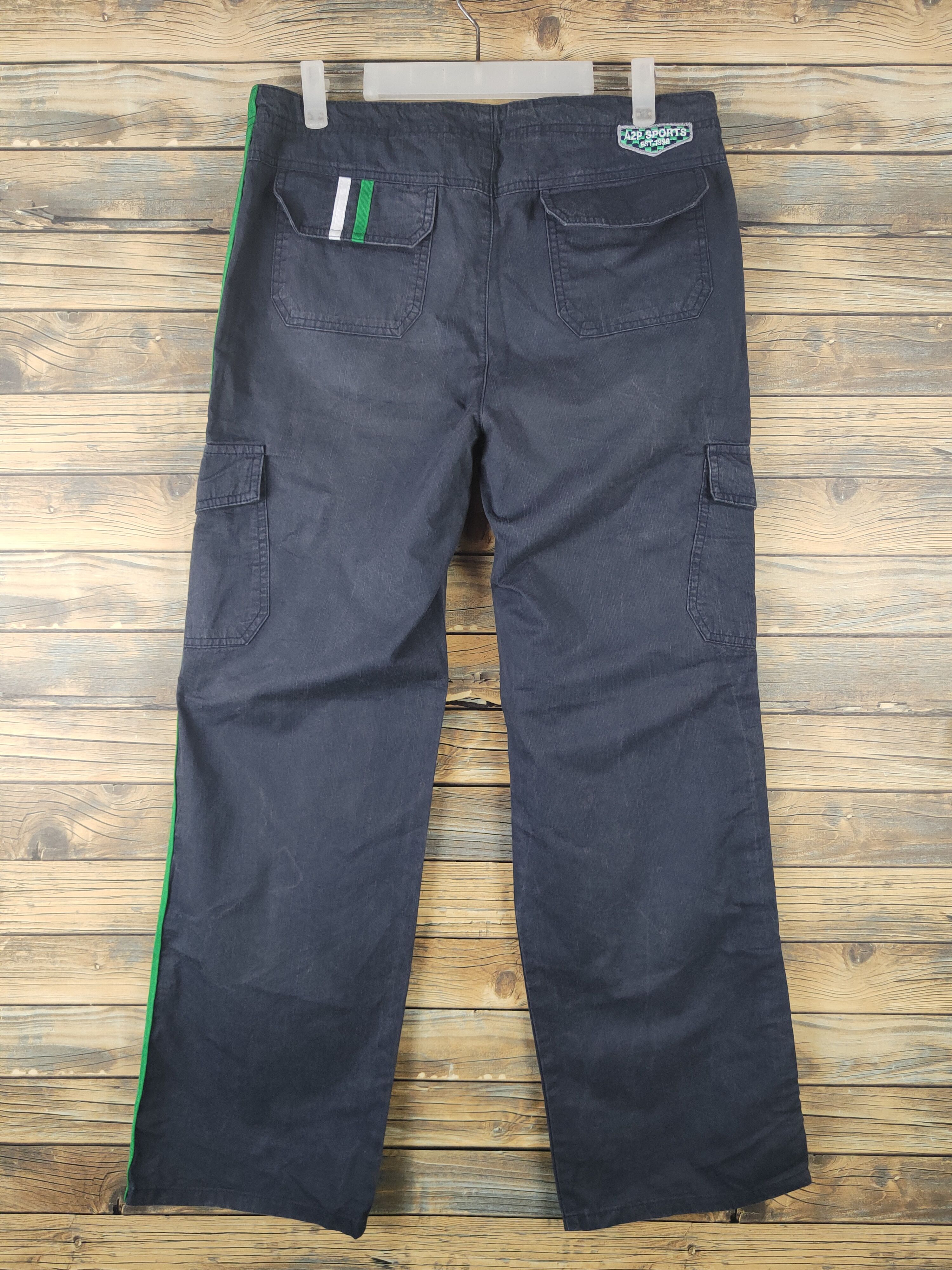 Japanese Brand DL A2p Navy Multipocket Tactical Cargo Pants #1659 Size US 30 / EU 46 - 7 Thumbnail