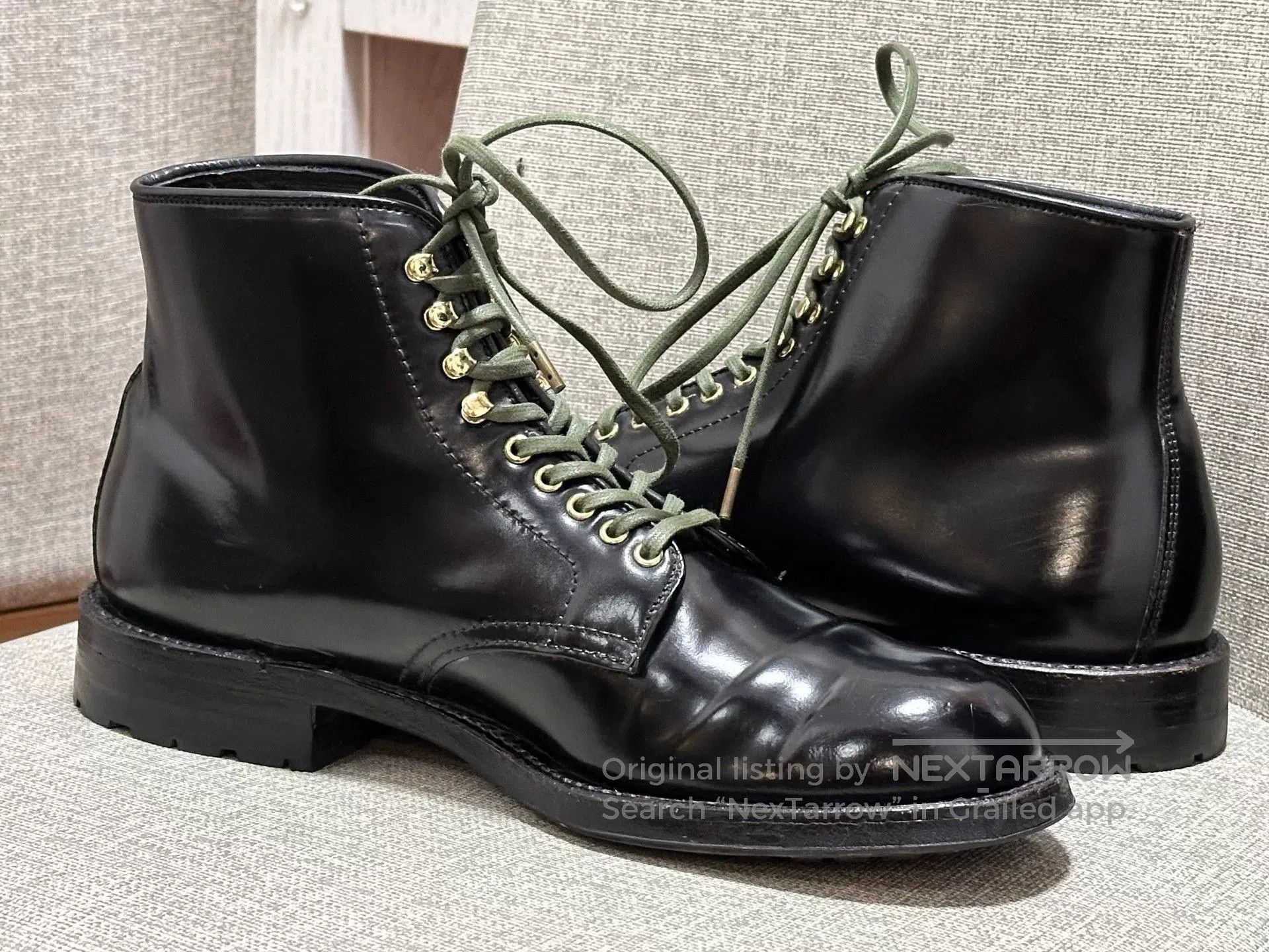 Alden Alden Plain Toe Blucher Shell Cordovan. Size US 7.5 / EU 40-41 - 1 Thumbnail