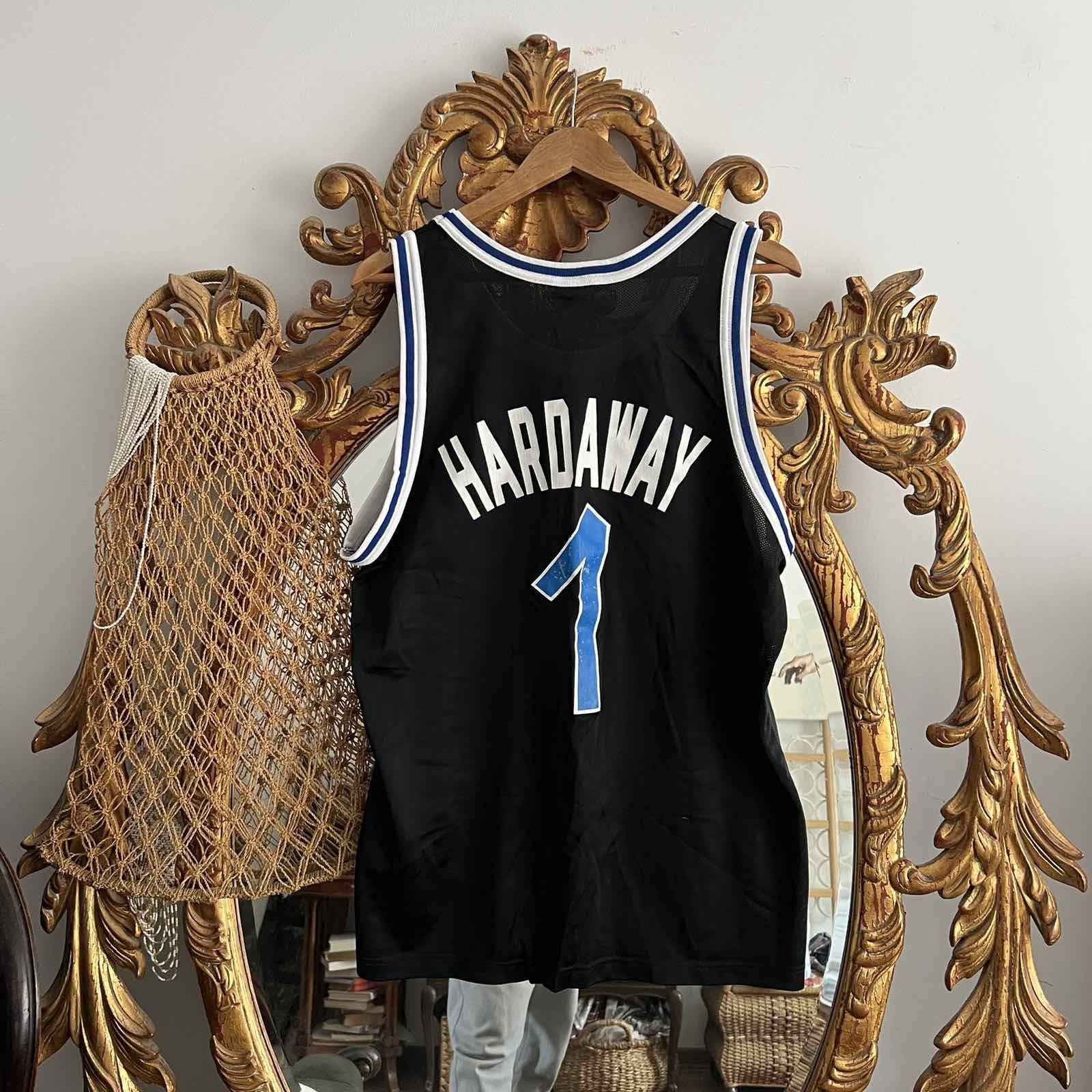 Vintage Vintage Champion Orland Magic Penny Hardway #1 NBA Jersey Size US L / EU 52-54 / 3 - 2 Thumbnail
