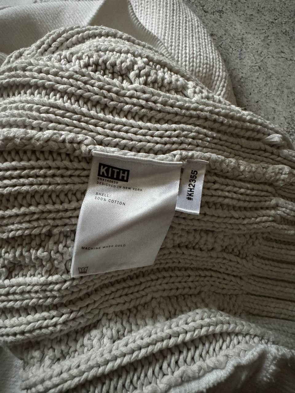 Kith ** KITH Adam Combo Knit Hoodie ** Size US M / EU 48-50 / 2 - 8 Thumbnail