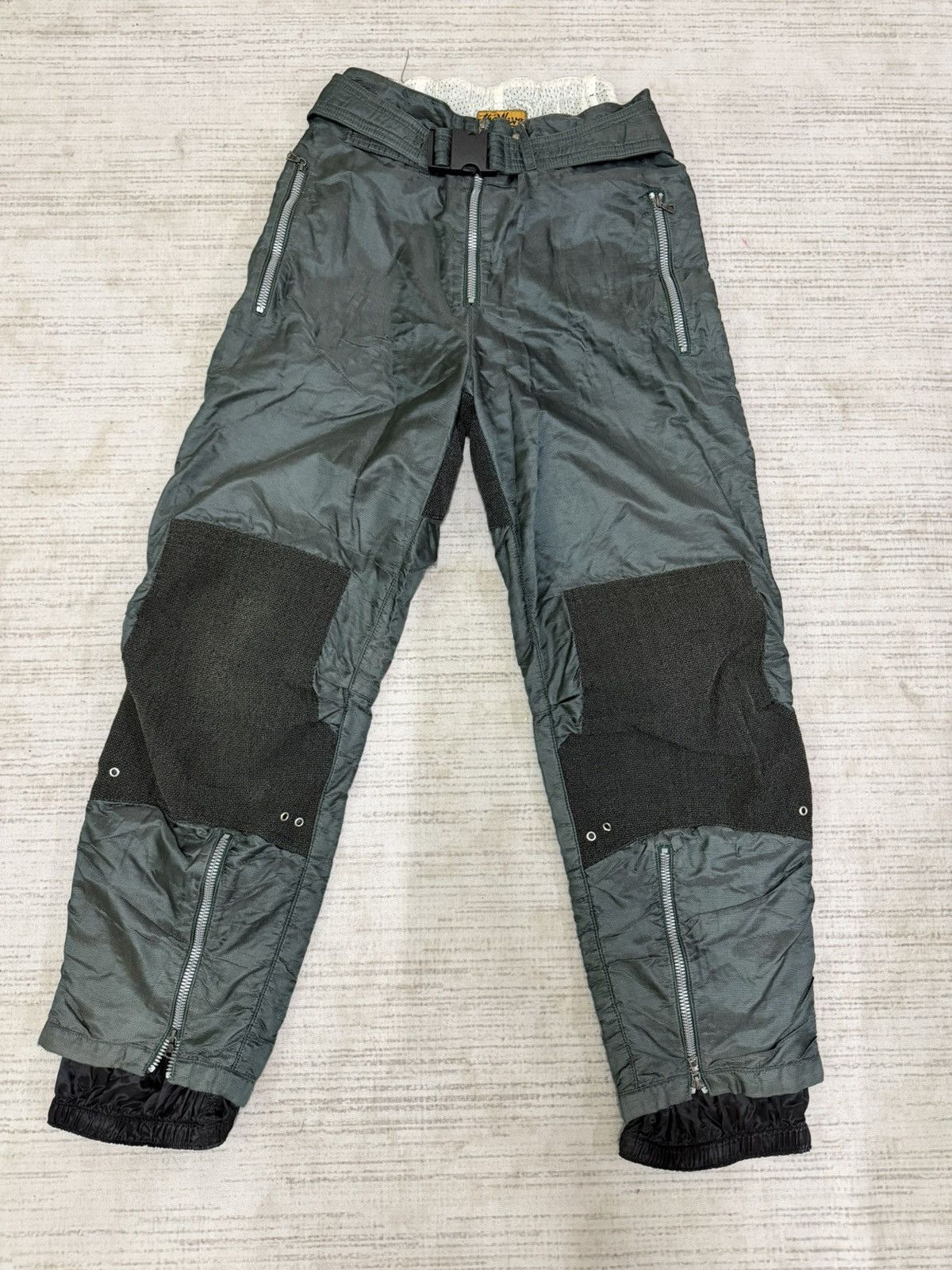 Vintage Vintage 80s riri zip made in italy cargo pant Size US 32 / EU 48 - 1 Thumbnail