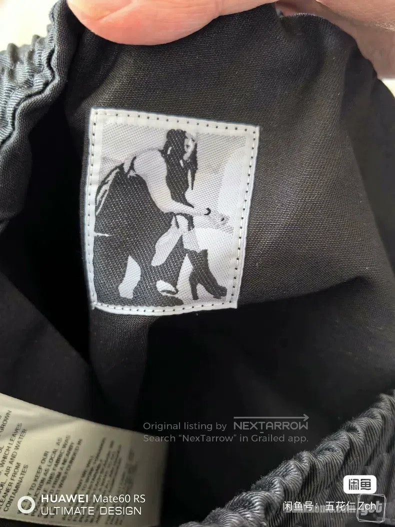 Rick Owens RICK OWENS size L Solid color work pants Bai Jingting size Size US 27 - 4 Thumbnail