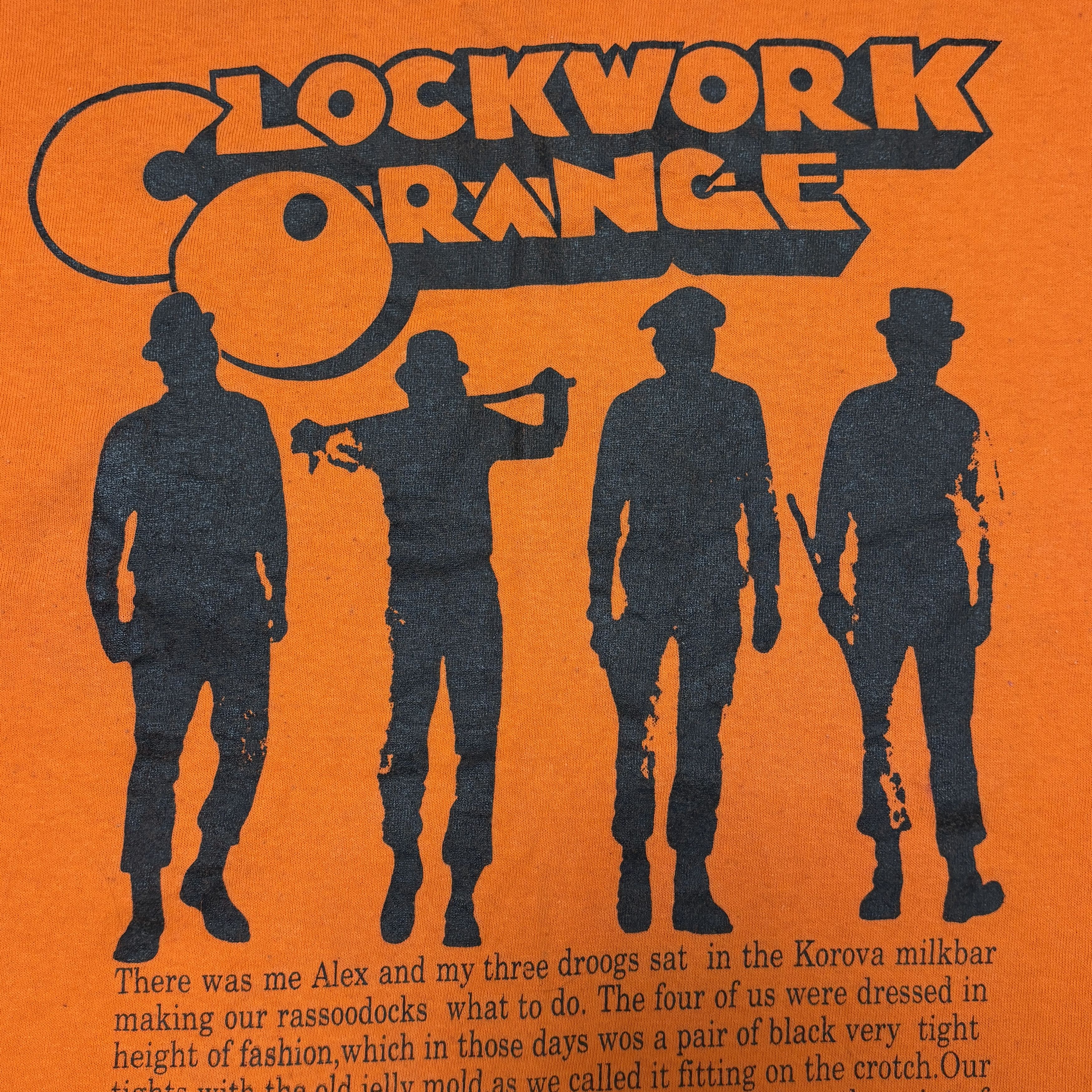 Vintage Vintage Clockwork Orange Shirt Movie Promo Graphic Tee Size US S / EU 44-46 / 1 - 4 Thumbnail