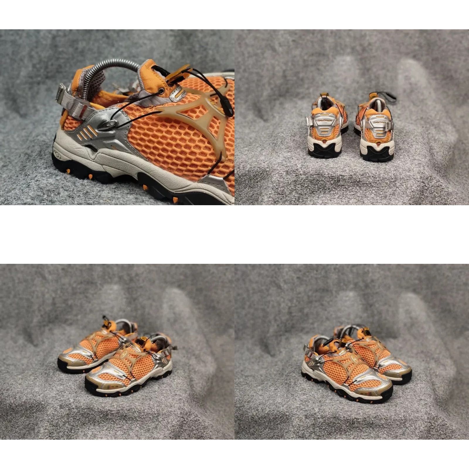 Salomon Rare Vintage Salomon Techamphibian Orange Sneakers Sneakers Size US 6 / EU 39 - 9 Thumbnail