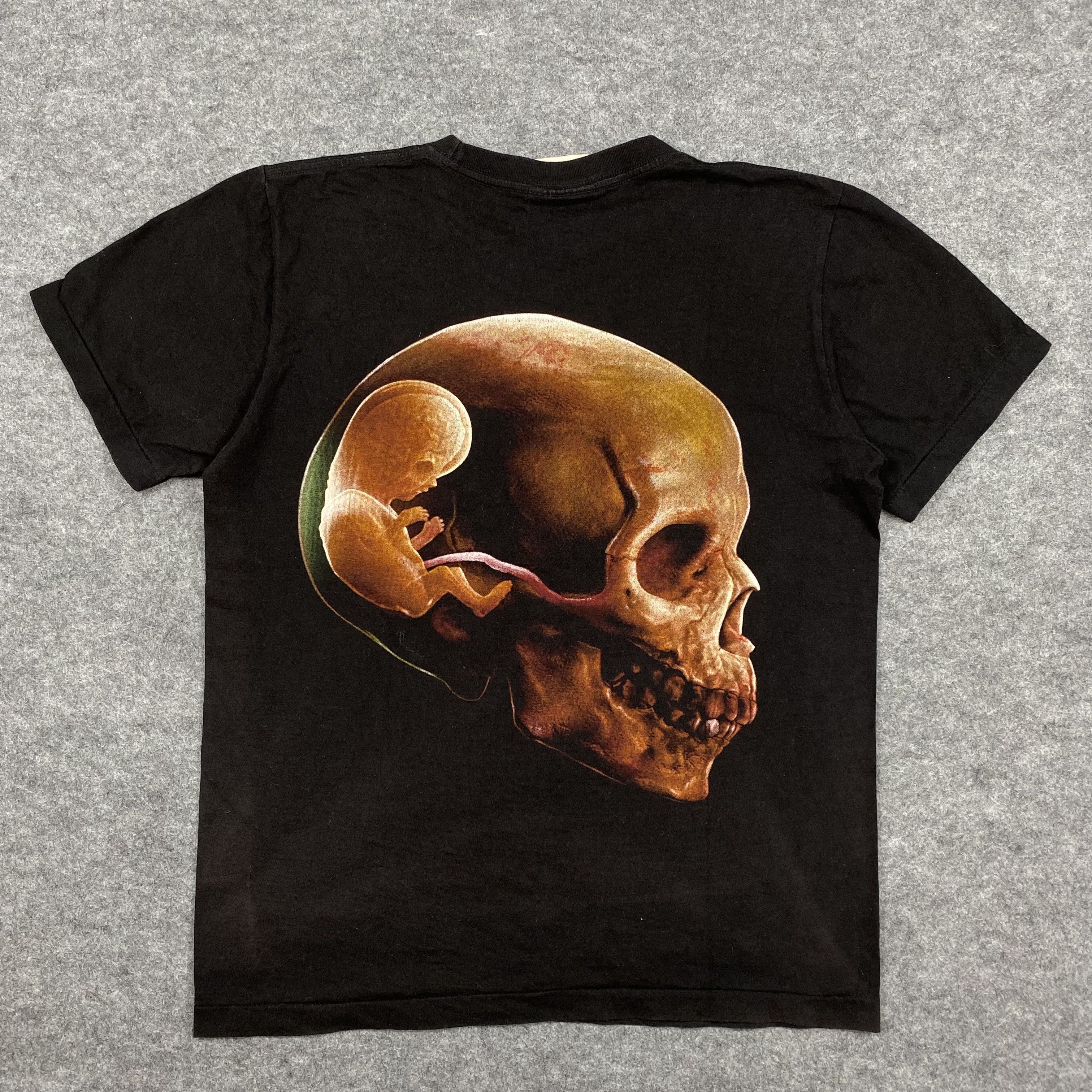 Band Tees Vintage Tool Band Alex Grey Fetus Skull Shirt-M030 Size US M / EU 48-50 / 2 - 1 Thumbnail