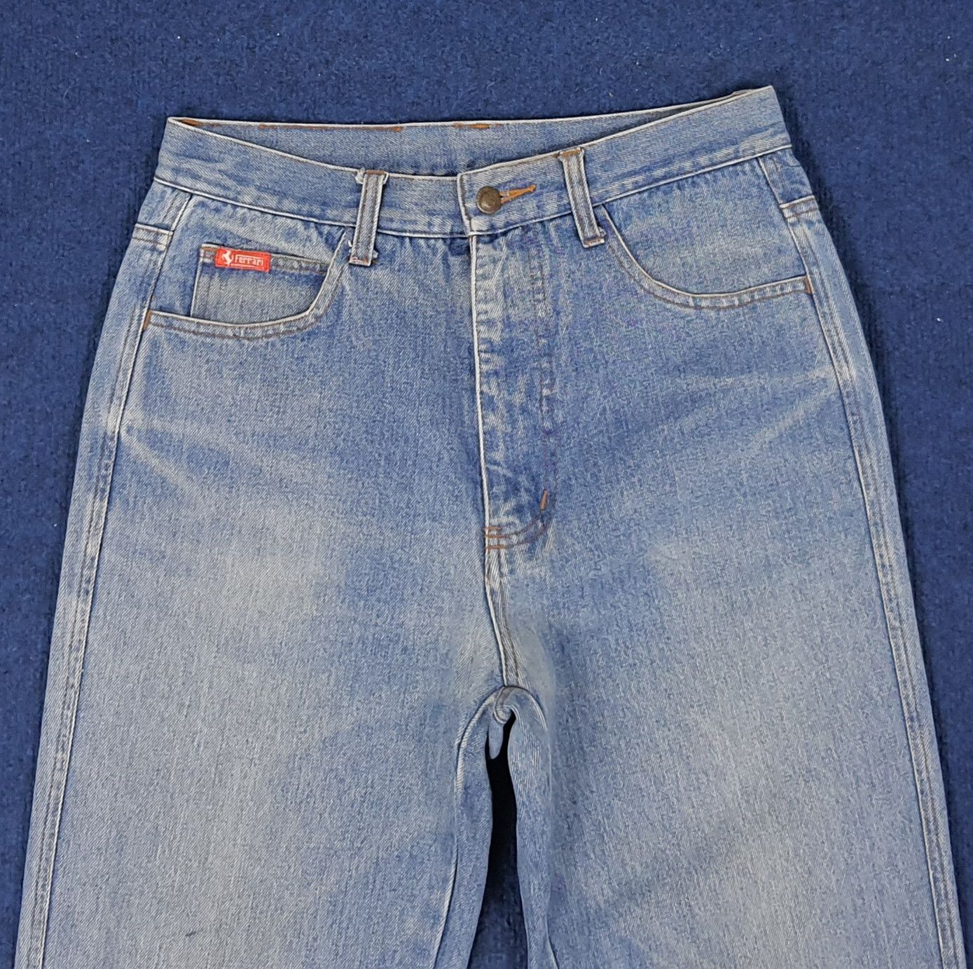 Ferrari × Vintage Vintage Magneti Marelli FERRARI Jeans C235N24 Size US 29 - 5 Thumbnail