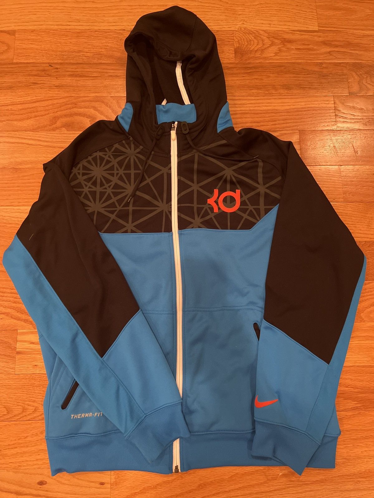 kevin durant warm up hoodie