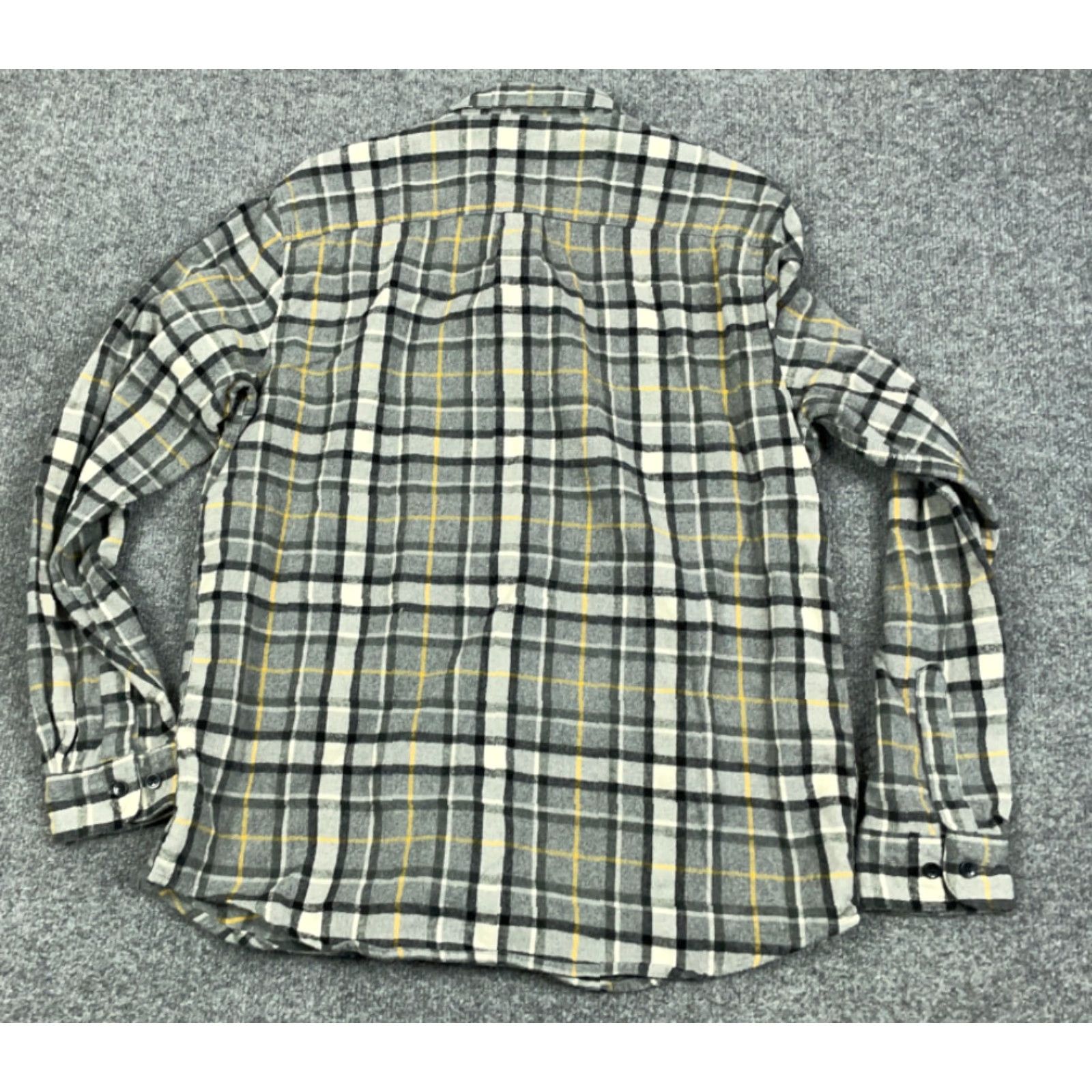 Vintage L.L. Bean Gray Plaid Flannel Shirt Adult Medium Button-Up Casual Workwear Mens Size US M / EU 48-50 / 2 - 2 Thumbnail