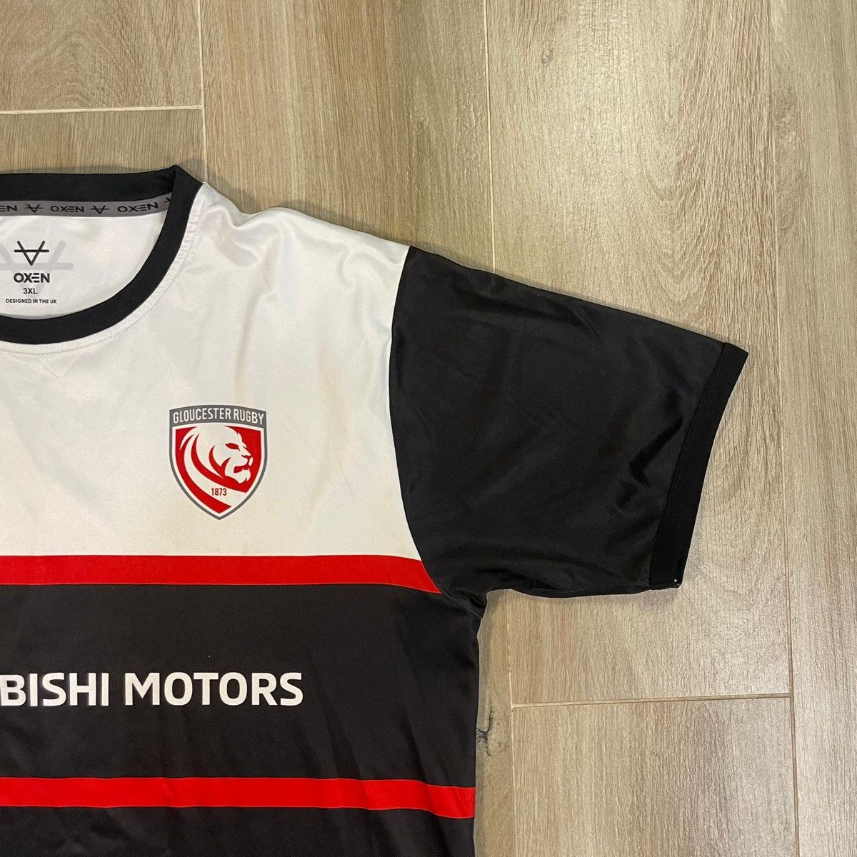 Other Mitsubishi Motors Oxen Gloucester Rugby shirt jersey tee Size US XXL / EU 58 / 5 - 7 Thumbnail