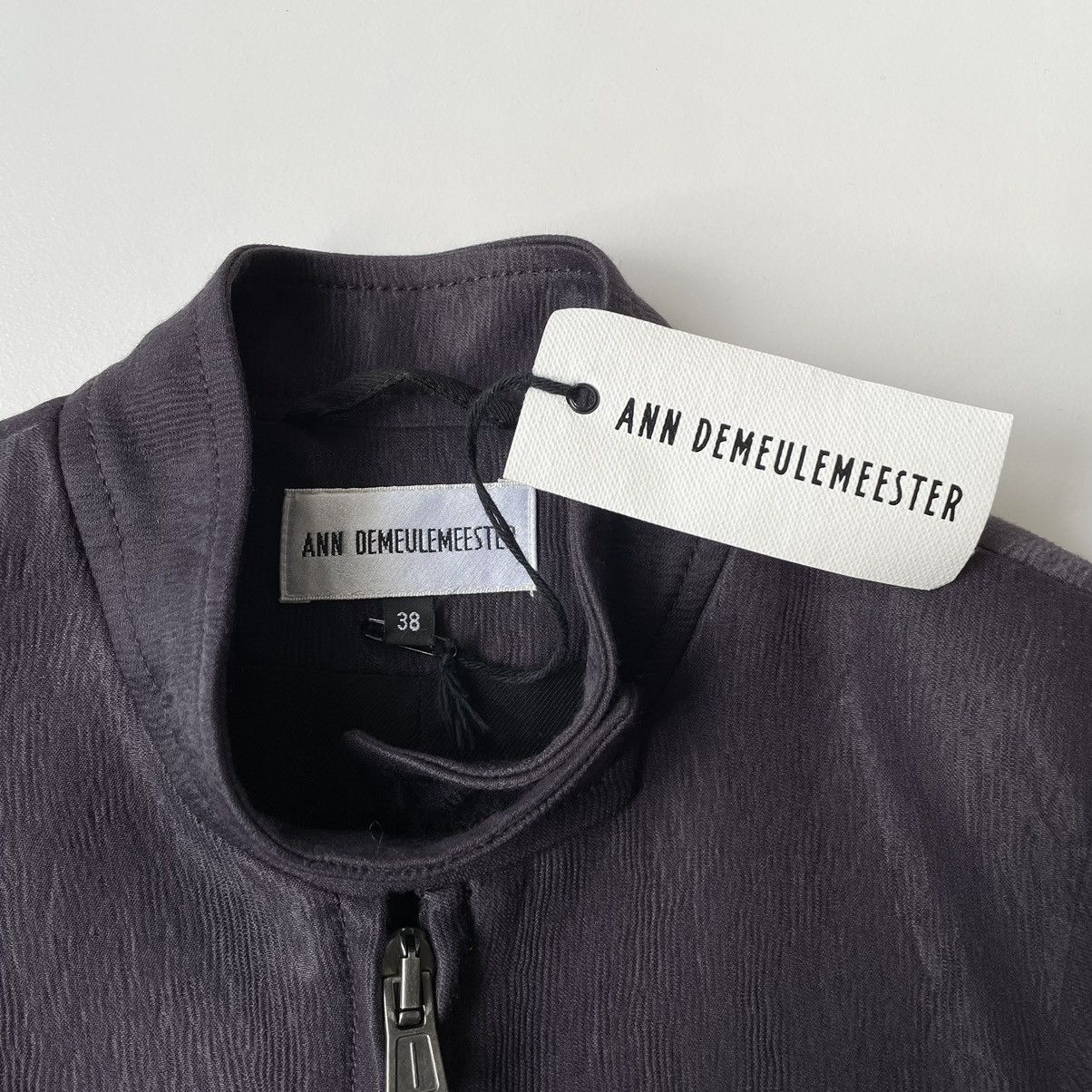 Ann Demeulemeester Purple Moto Racing Jacket Size S / US 4 / IT 40 - 4 Thumbnail