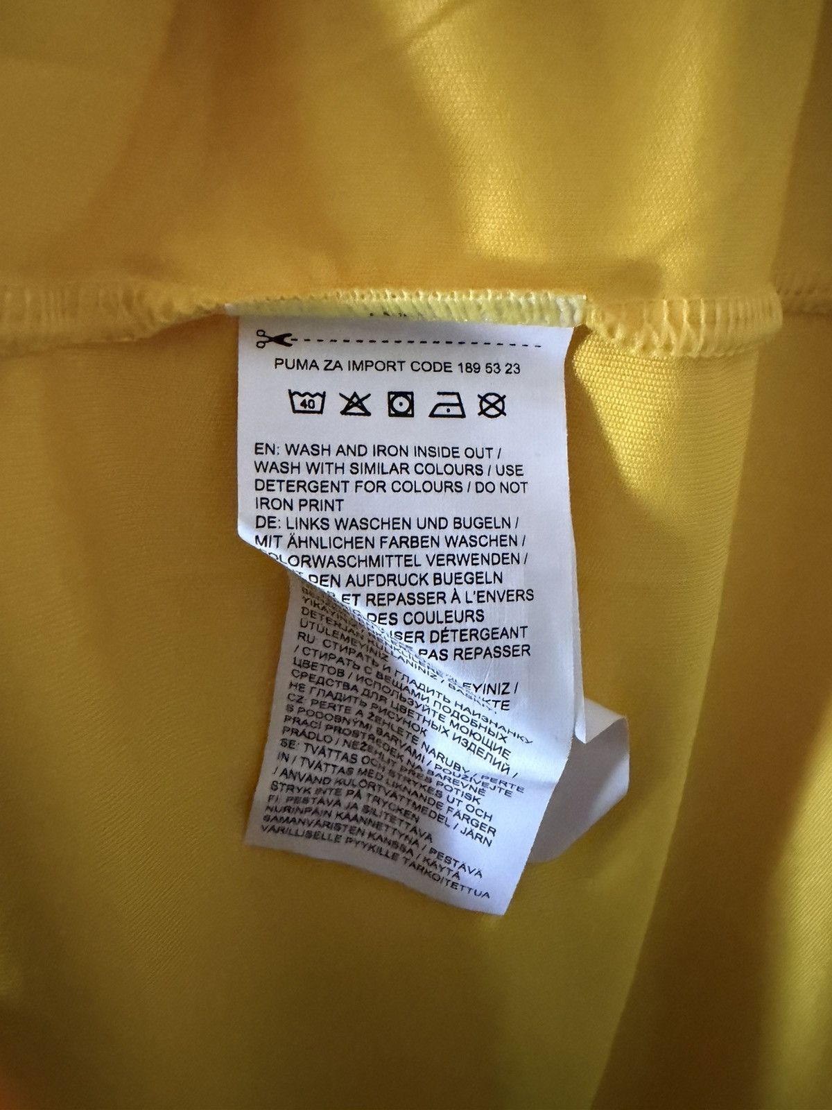 Puma Reus 16/17 BVB Home Shirt Size US XXL / EU 58 / 5 - 4 Thumbnail