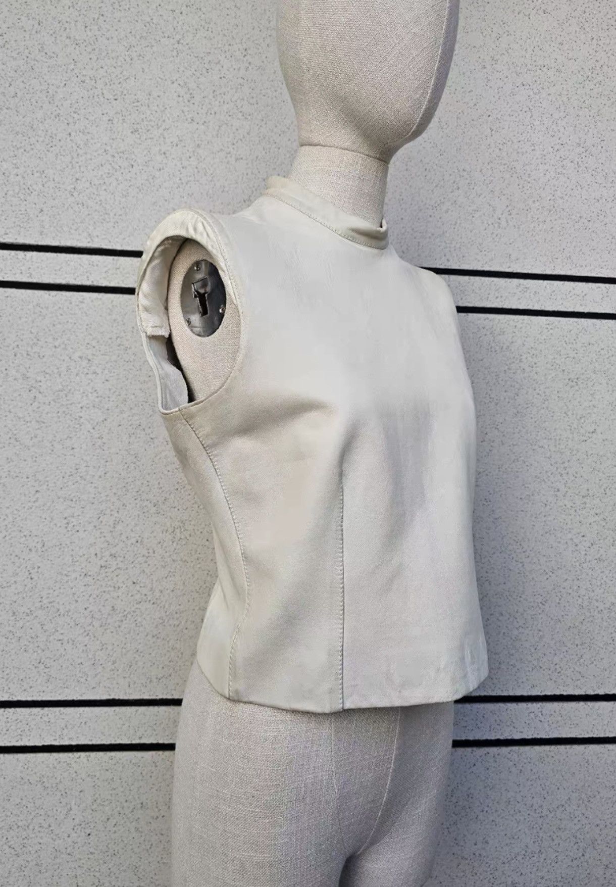 Ann Demeulemeester Ann demeulemeester leather vest Size S / US 4 / IT 40 - 6 Thumbnail