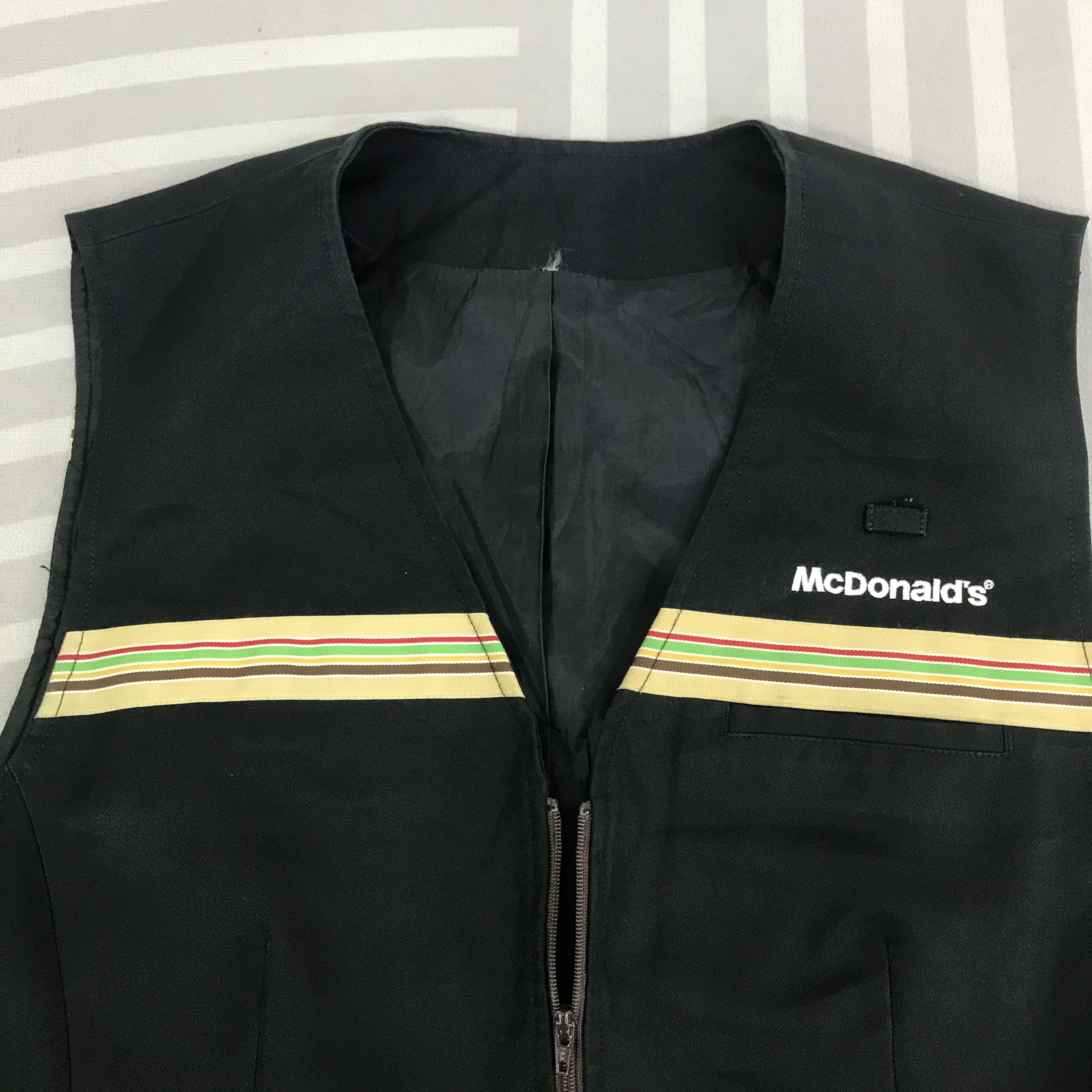 Japanese Brand Vintage Mcdonald work Og Vest K109B2 Size US M / EU 48-50 / 2 - 5 Thumbnail