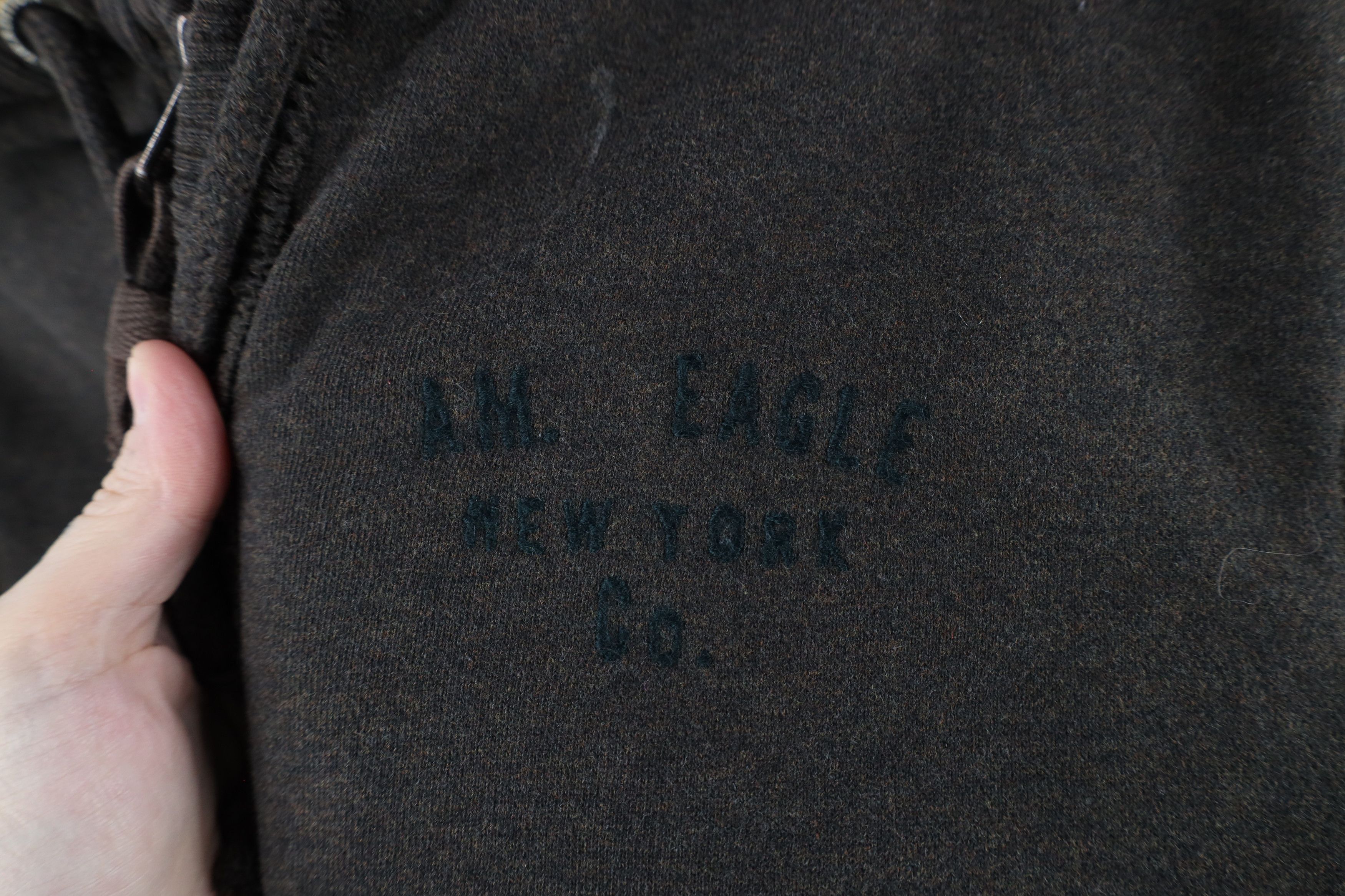 American Eagle Outfitters × Vintage Vintage Y2K American Eagle Outfitters Fleece Lined Hoodie Size US L / EU 52-54 / 3 - 4 Thumbnail