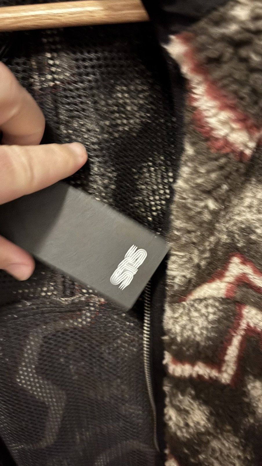 Sneakersnstuff Sneakersnstuff Brown Block Fleece Size US M / EU 48-50 / 2 - 6 Thumbnail